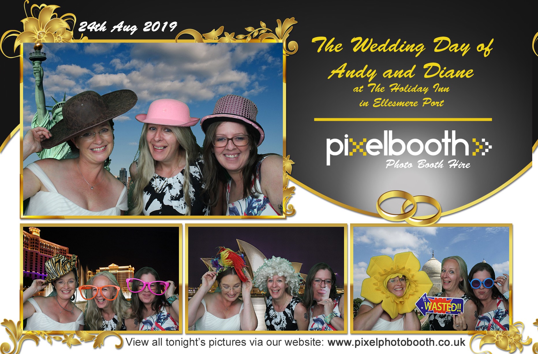 24th Aug 2019: Diane and Andy's Wedding at The Holiday Inn