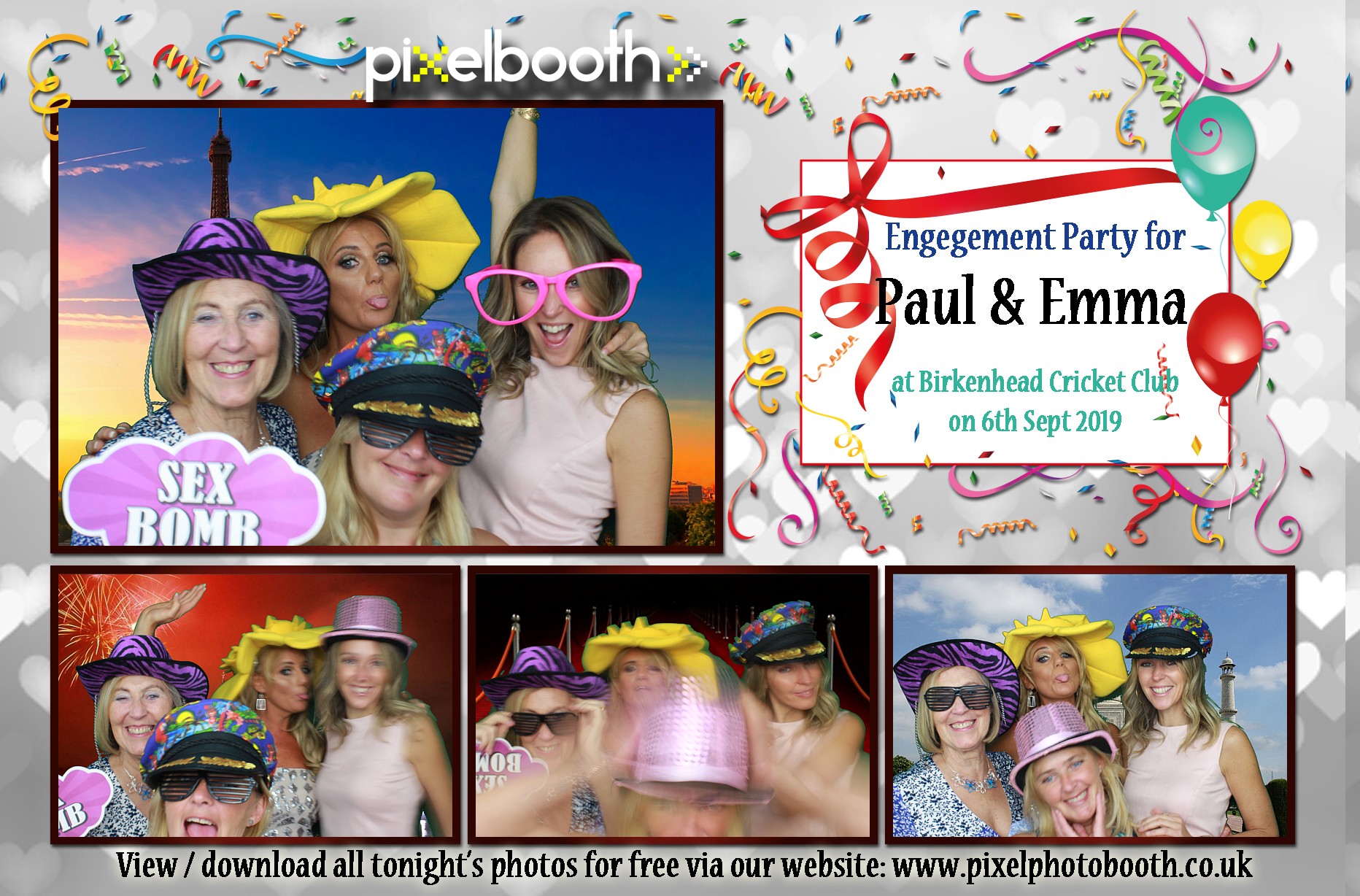 6th Sept 2019: Paul and Emma's Engagement Party