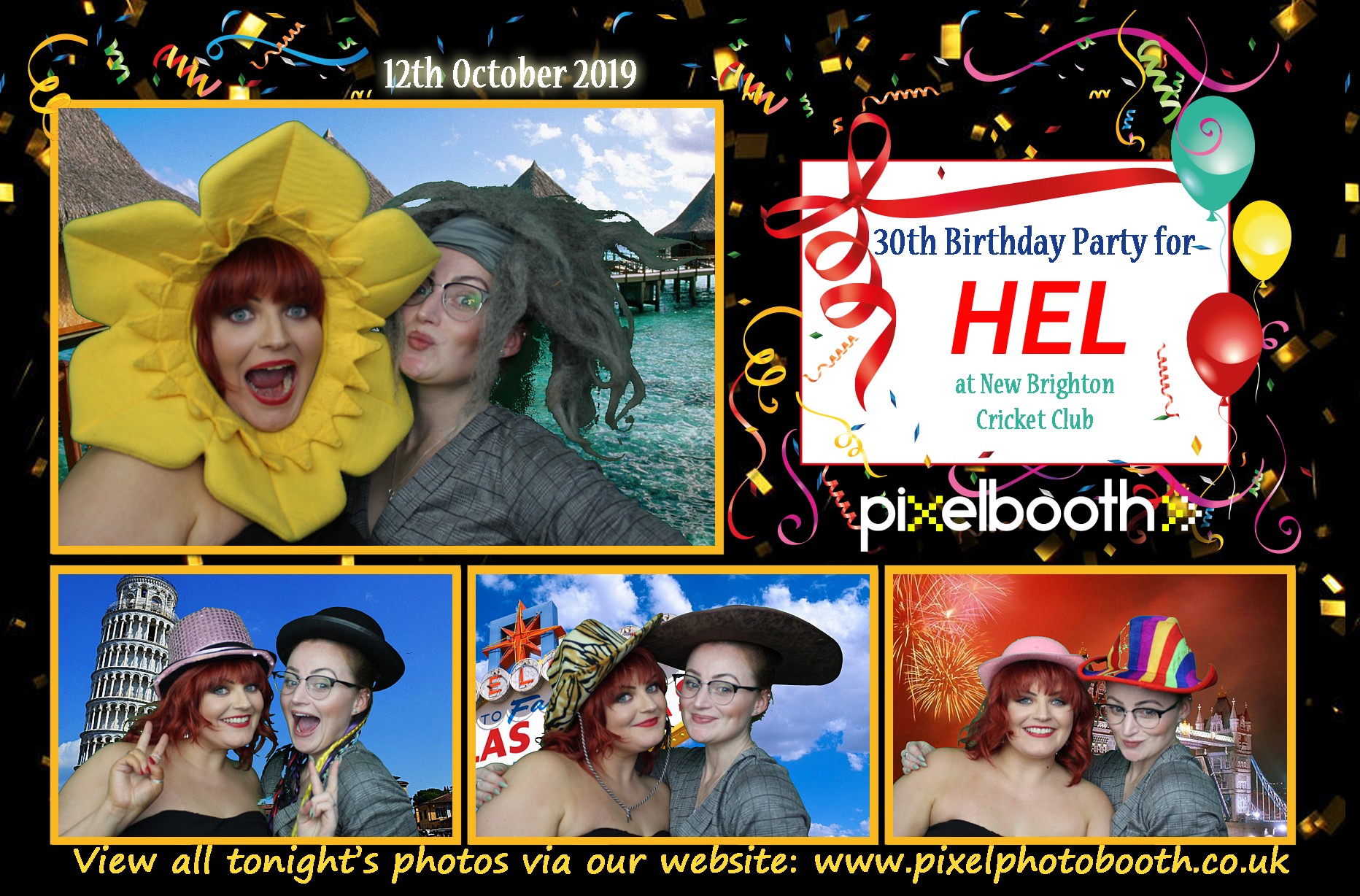 12th Oct 2019: Hel's 30th Birthday Party