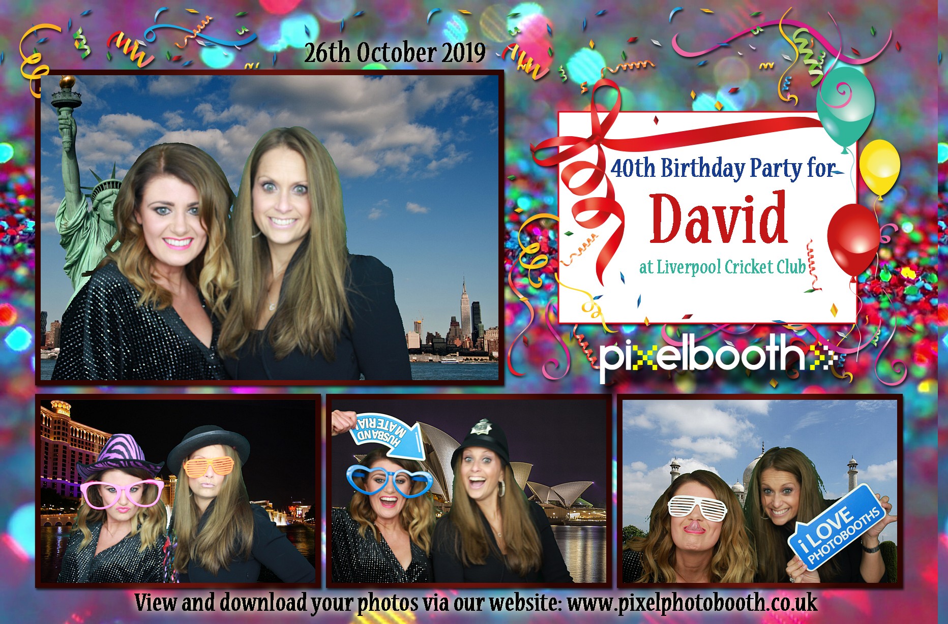 26th Oct 2019: David's 60th Birthday Party