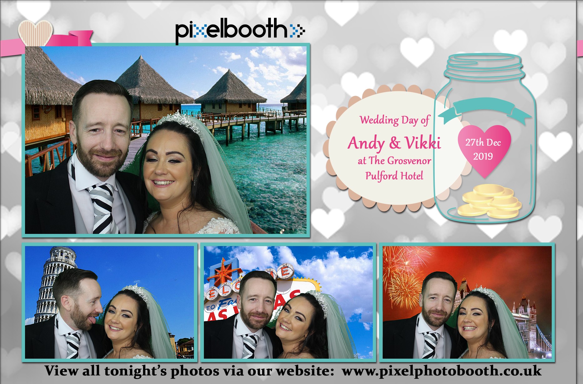27th Dec 2019: Andy and Vikki's Wedding at The Grosvenor Pulford Hotel