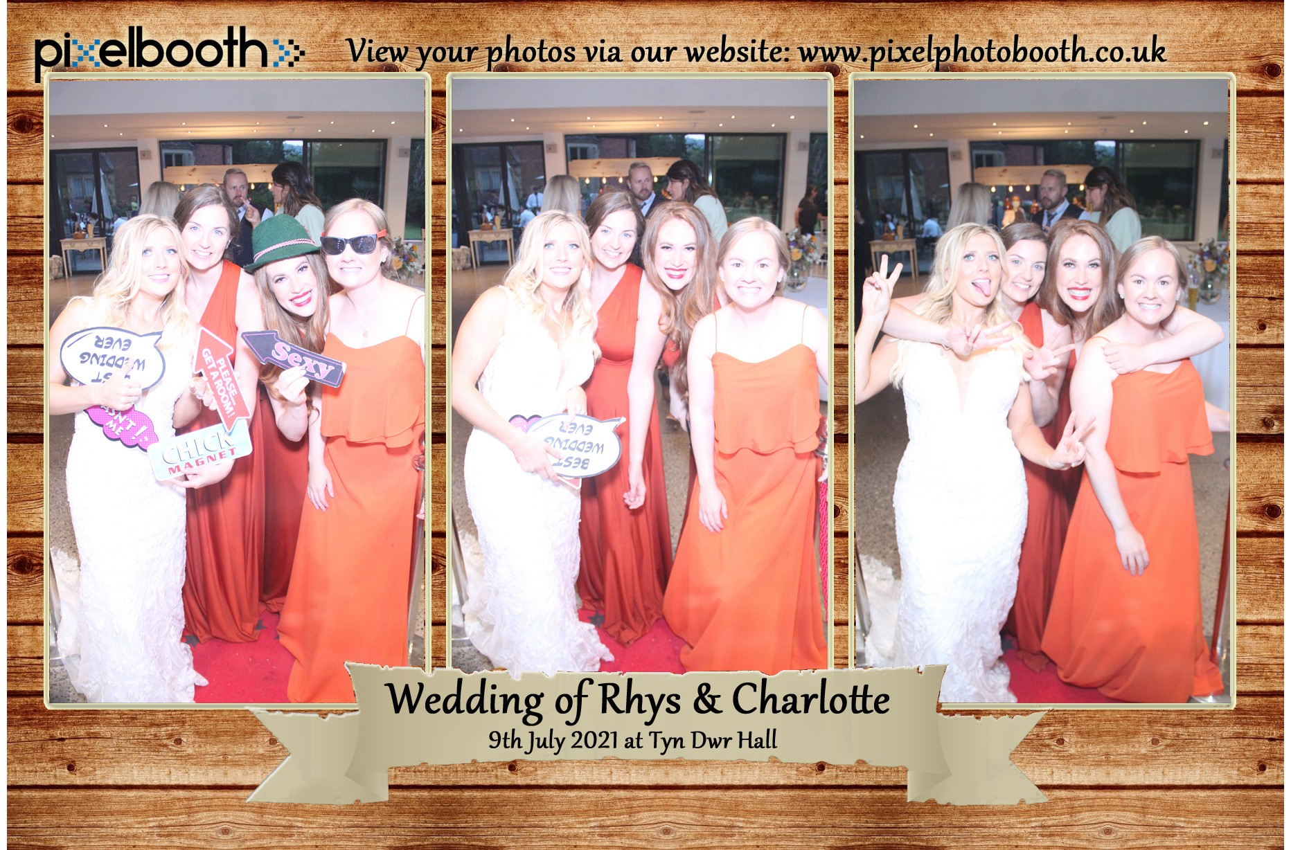 9th July 2021: Rhys and Charlotte's Wedding at Twn Dwr Hall