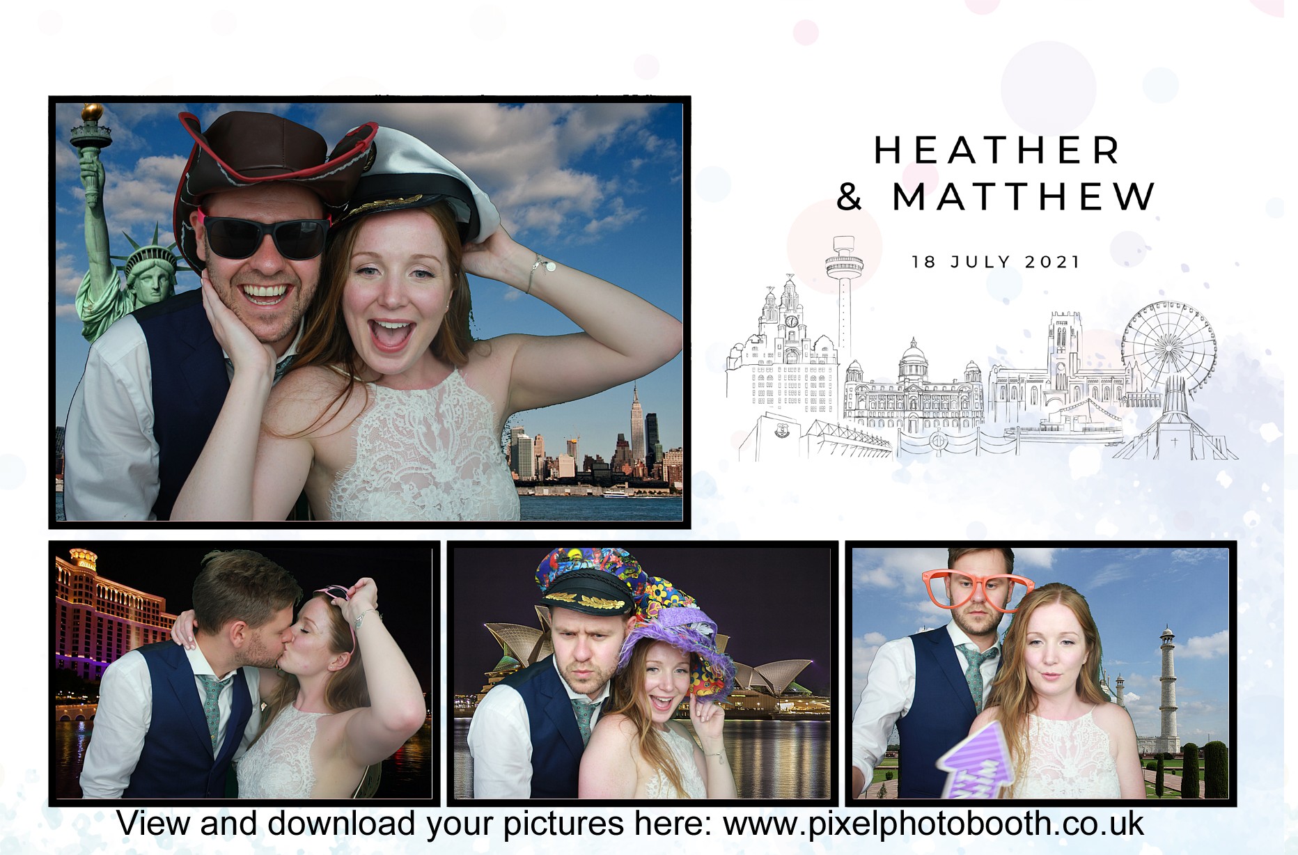 18th July 2021: Heather and Matthew's Wedding at One Fine Day, Liverpool