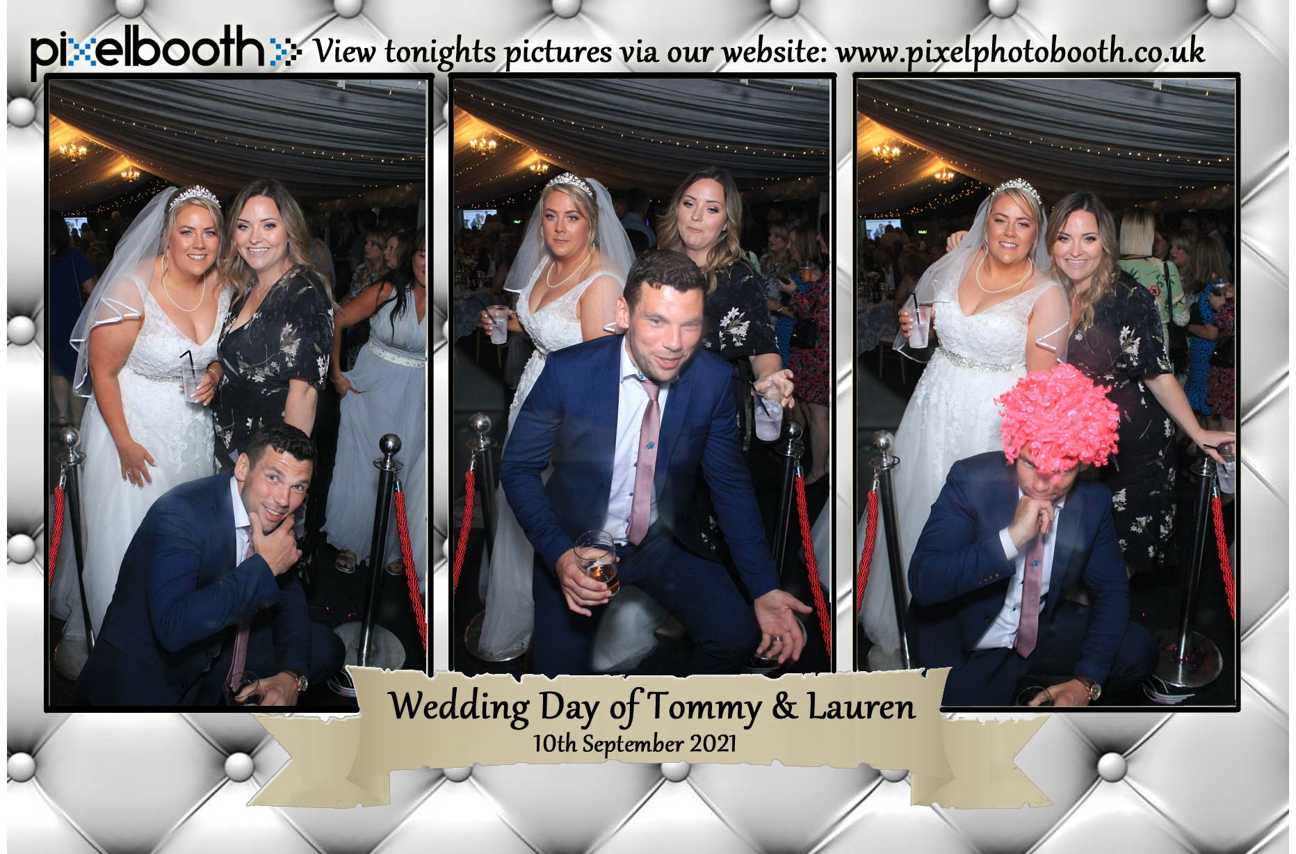10th Sept 2021: Tommy and Lauren's Wedding