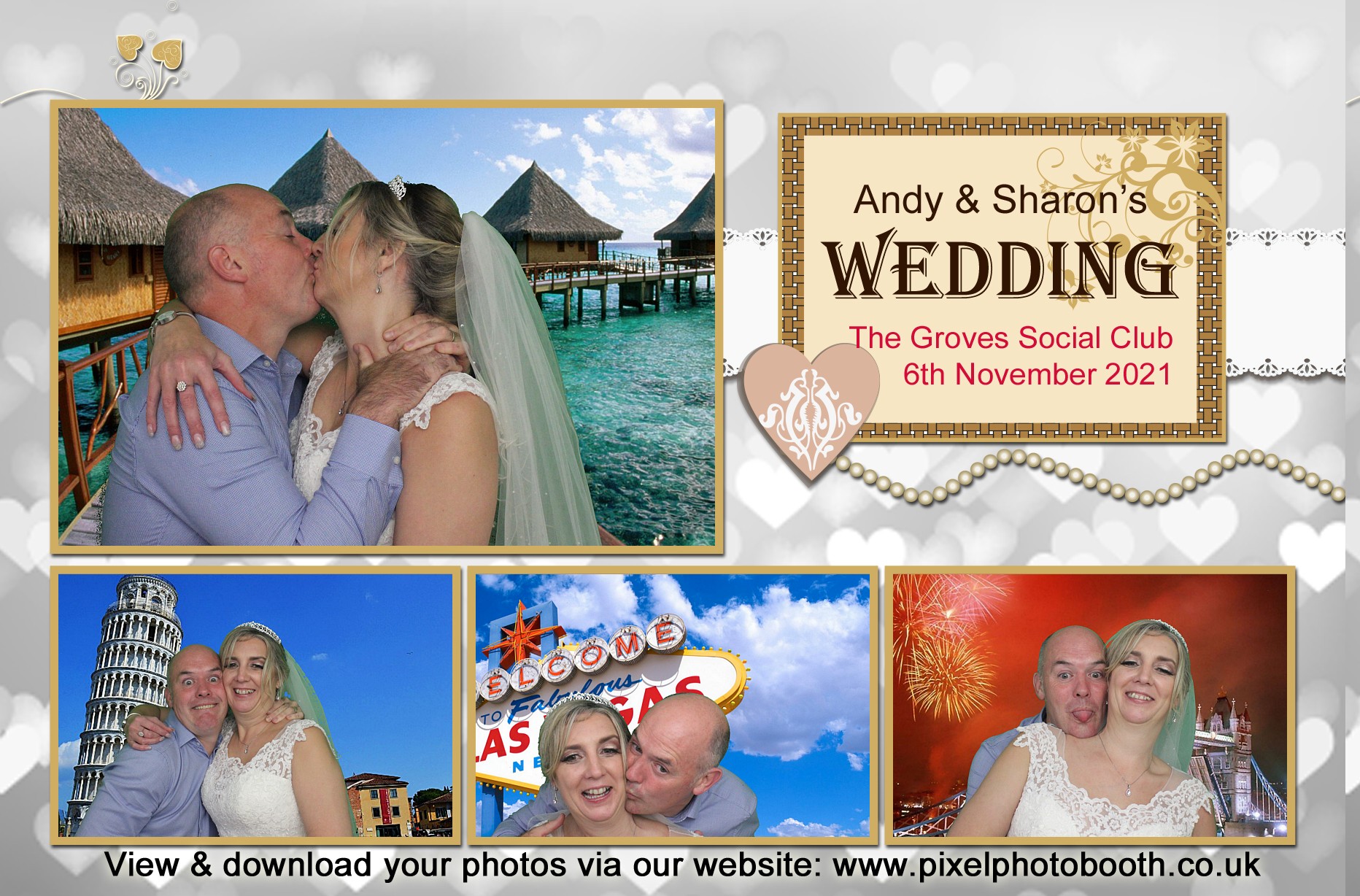 6th Nov 2021: Andy and Sharon's Wedding at The Groves Club