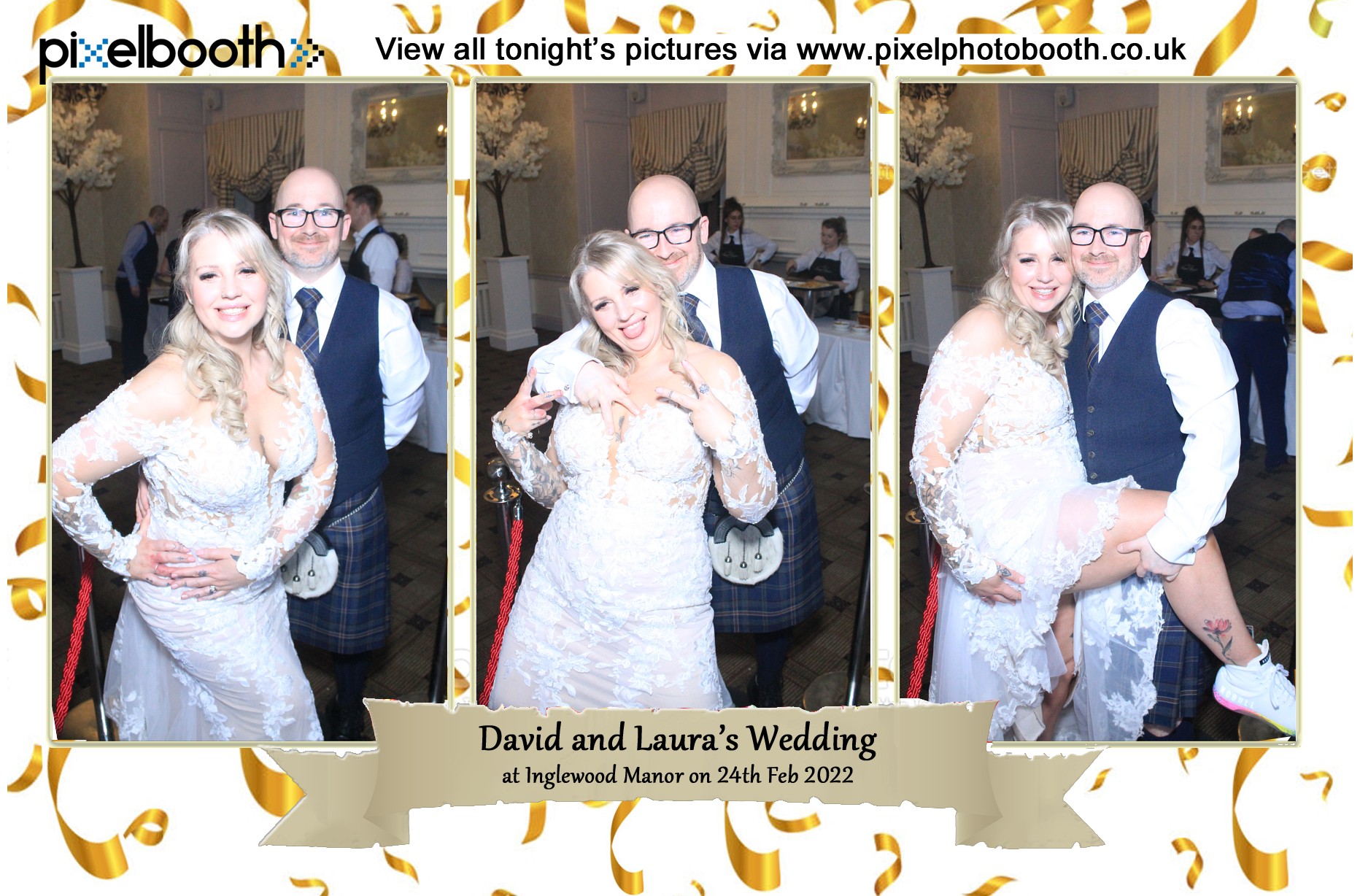 24th Feb 2022: David and Laura's Wedding at Inglewood Manor