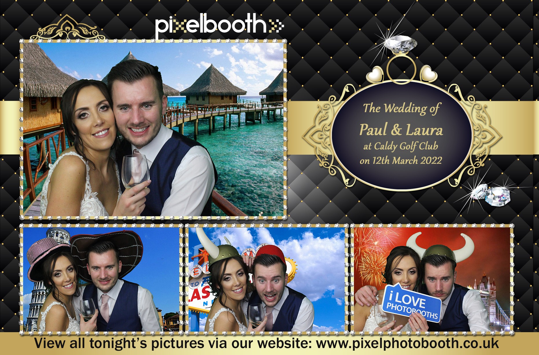12th March 2022: Paul and Laura's Wedding at Caldy Golf club