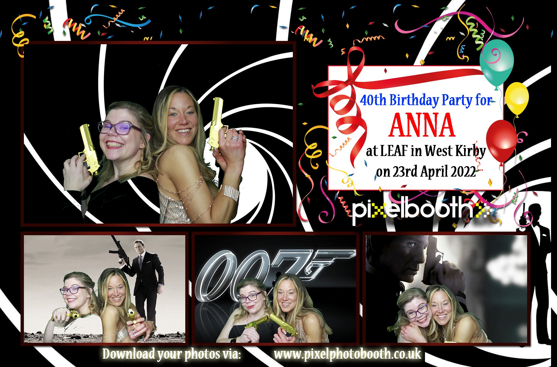 23rd April 2022: 40th Birthday for Anna