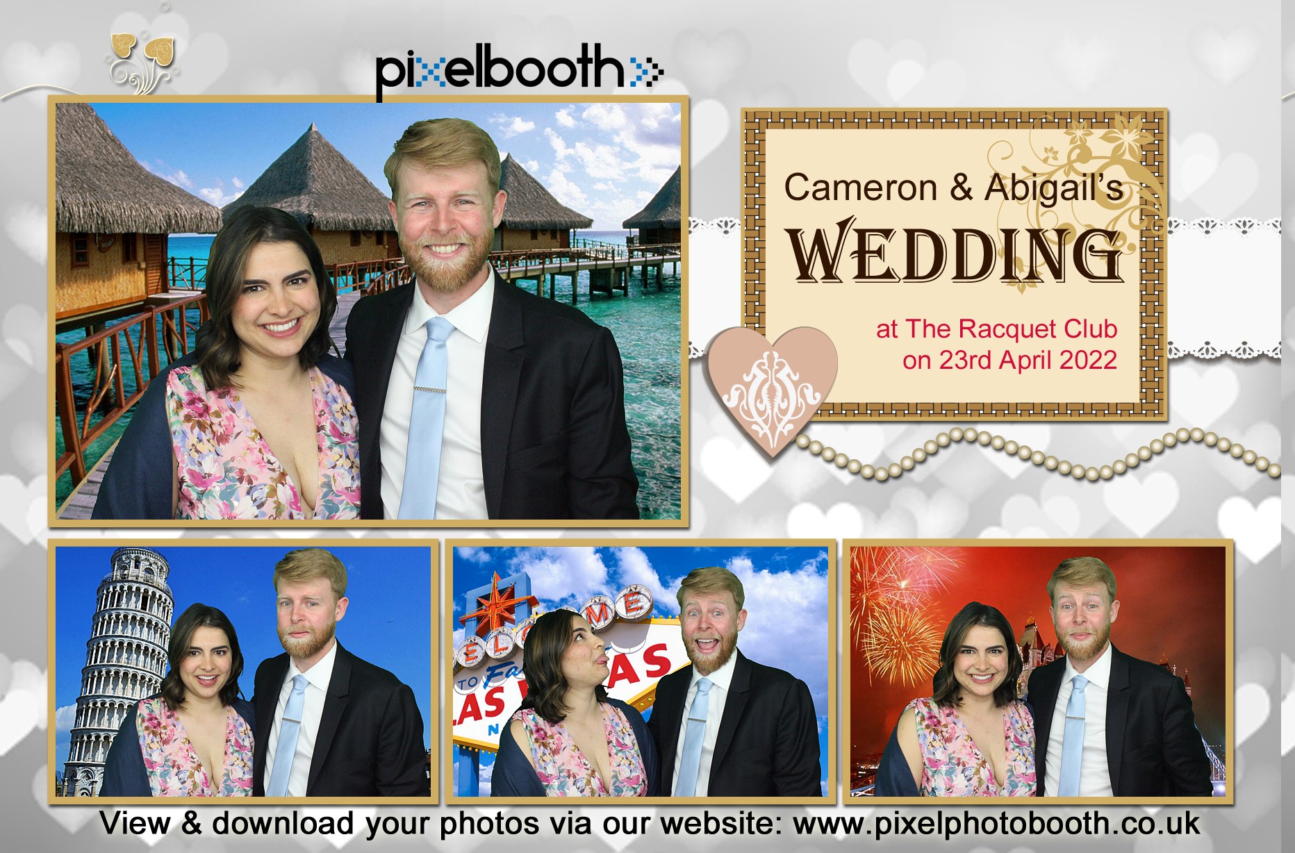 23rd April 2022: Abigail and Cameron's Wedding
