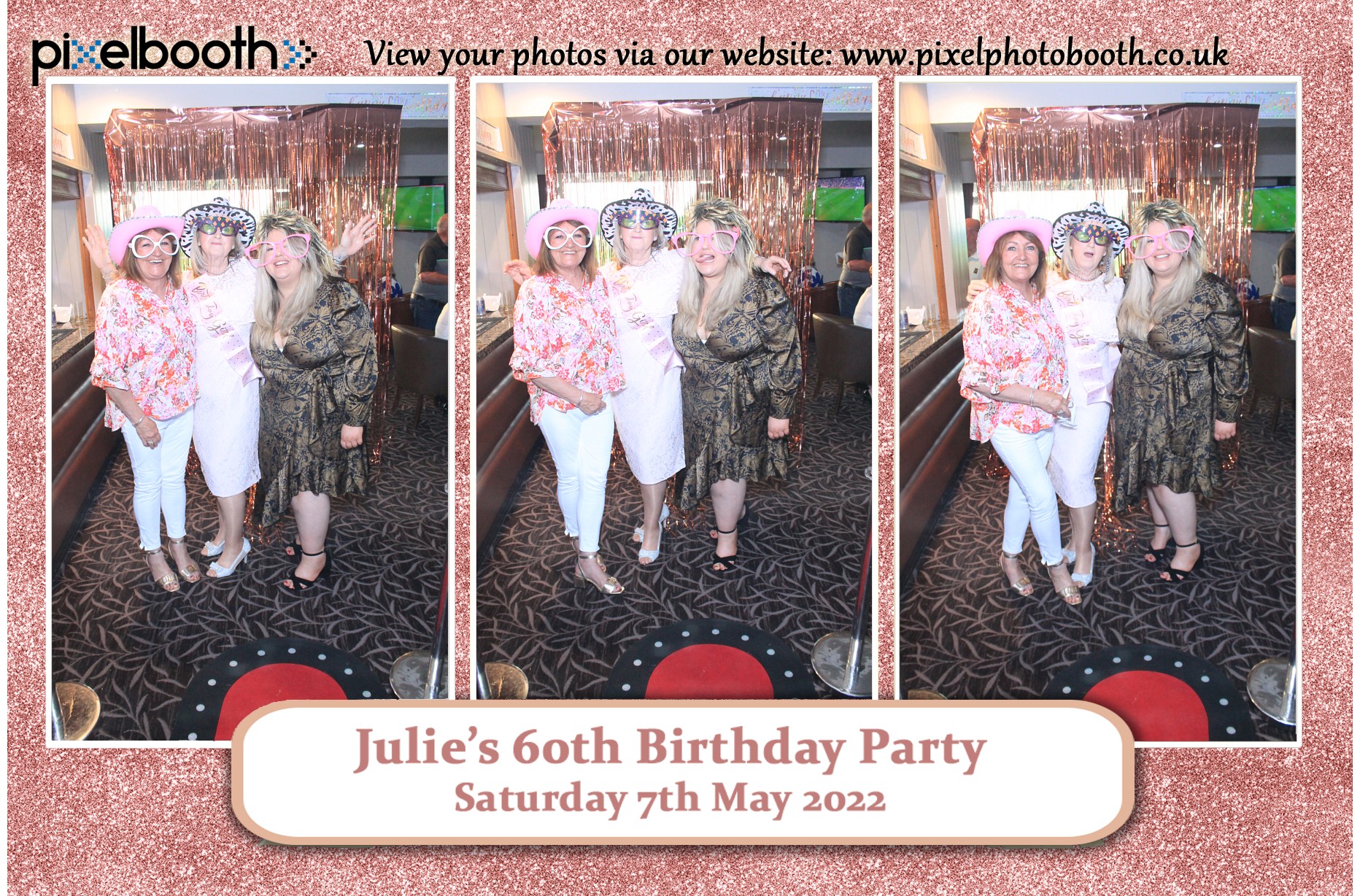 7th May 2022: Julie's 60th Birthday Party at Malpas Sports Club