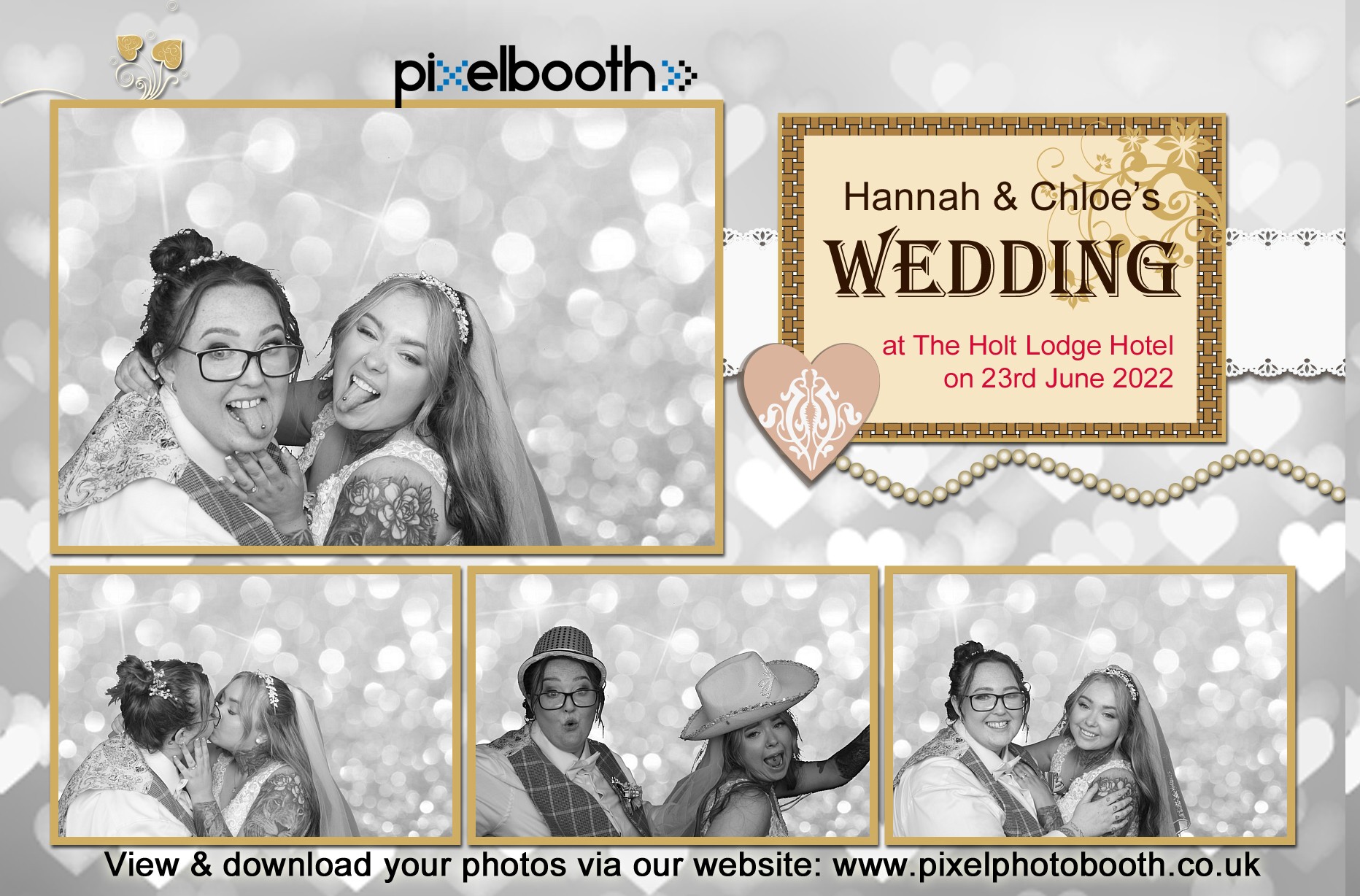 23rd June 2022: Hannah and Chloe's Wedding at Holt Lodge Hotel