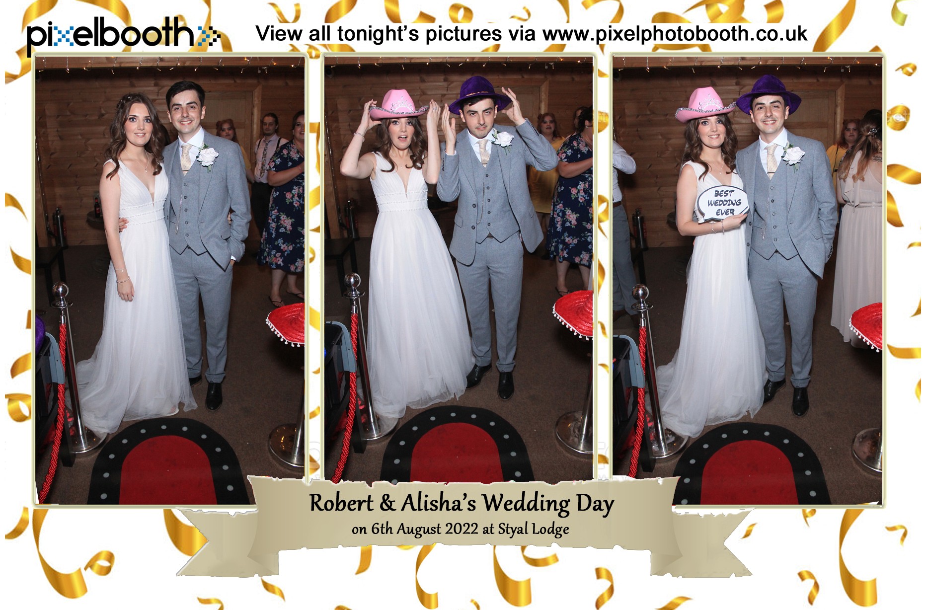 6th Aug 2022: Robert and Alisha's Wedding Day at Styal Lodge