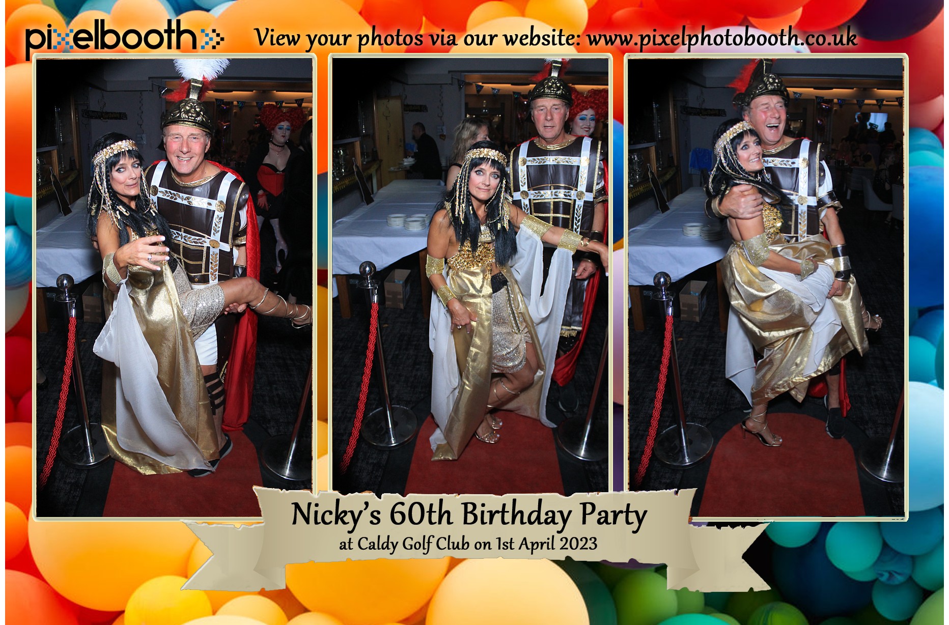 1st April 2023: 60th Birthday for Nicky at Caldy Golf Club