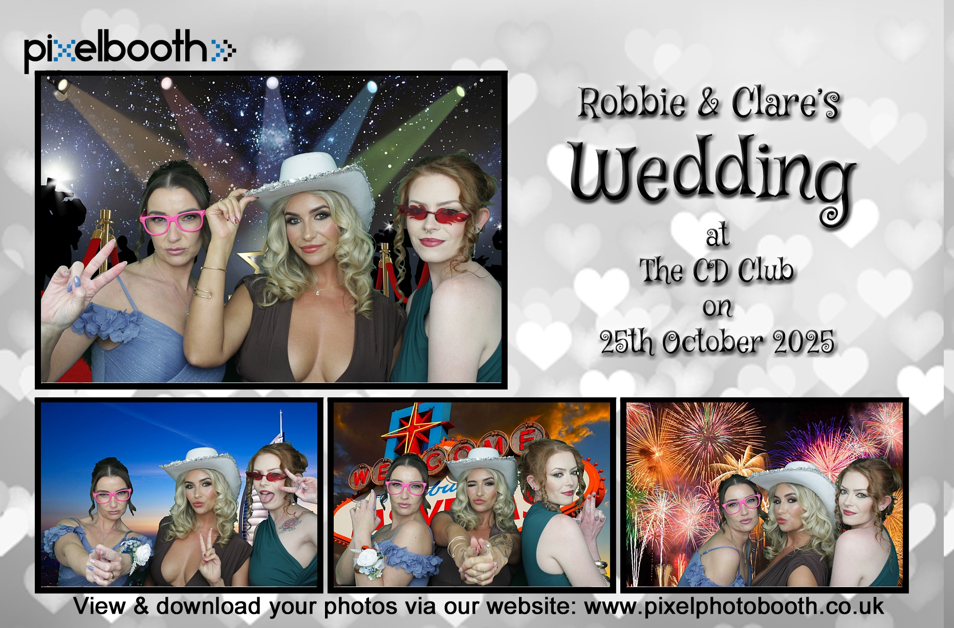 25th Oct 2025: Robbie and Clare's Wedding