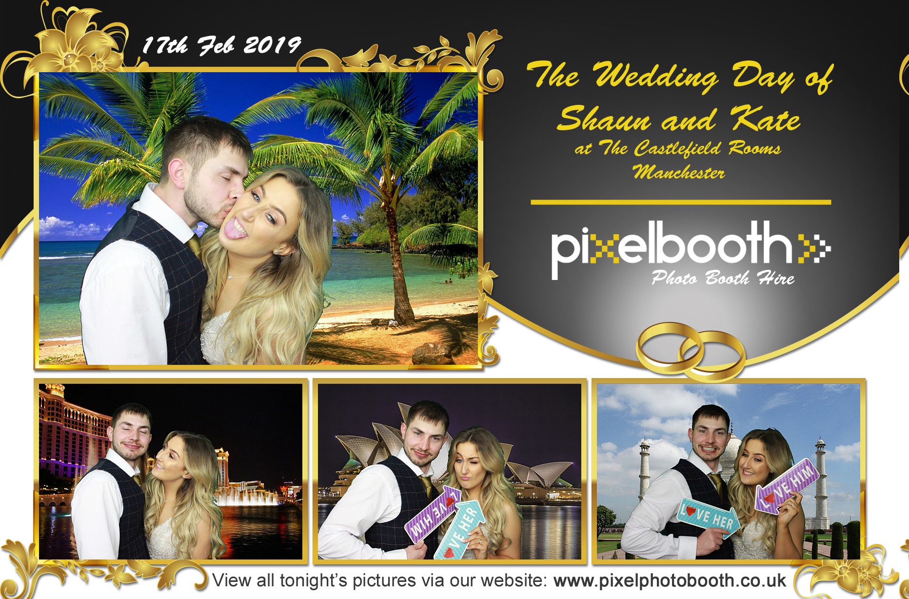 17th Feb 2019: Shaun and Kate's Wedding at The Castlefield Rooms
