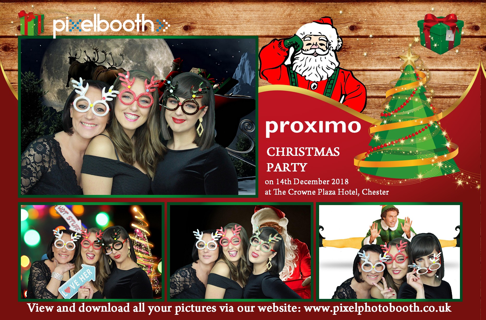 14th Dec 2018: Proximo XMas Party at The Crowne Plaza, Chester