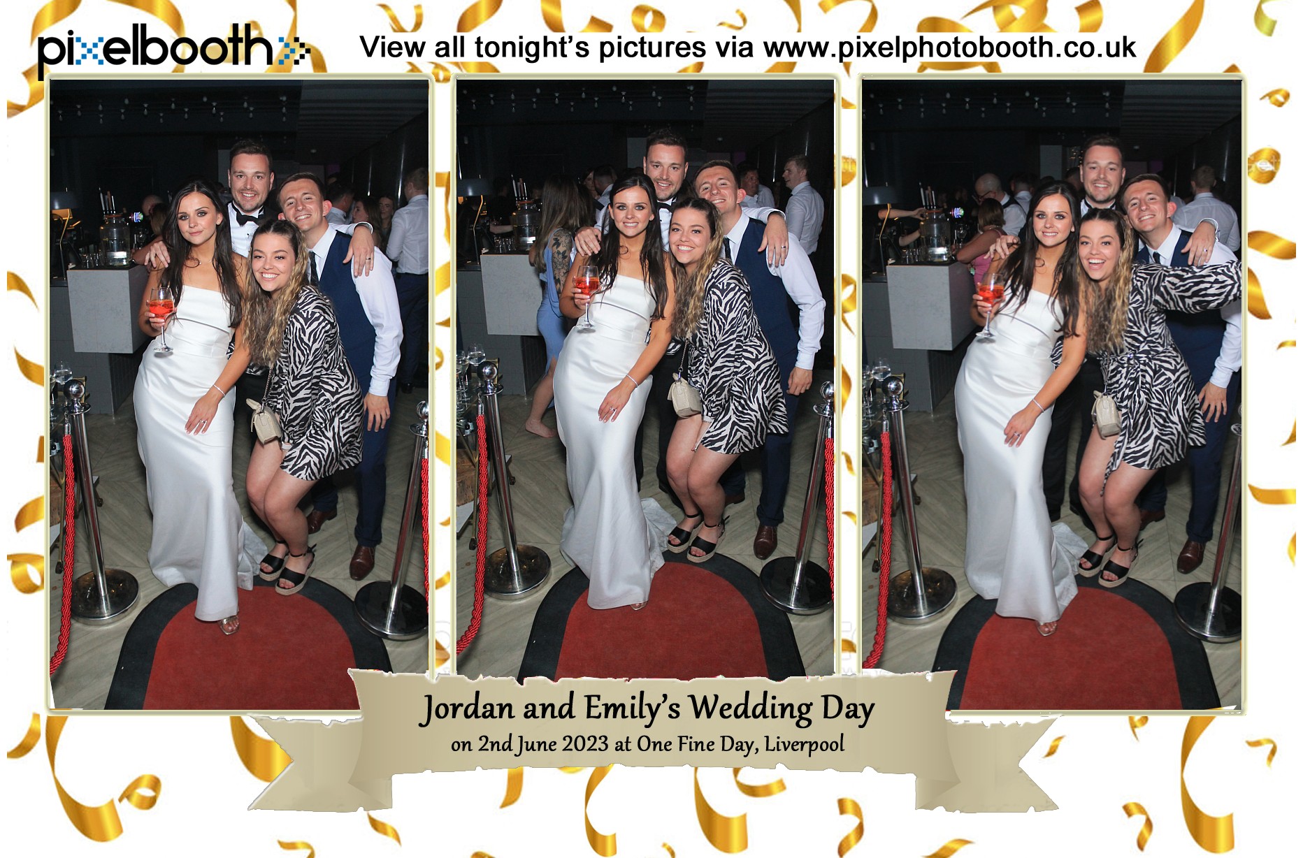 2nd June 2023: Jordan and Emily's Wedding at One Fine Day, Liverpool