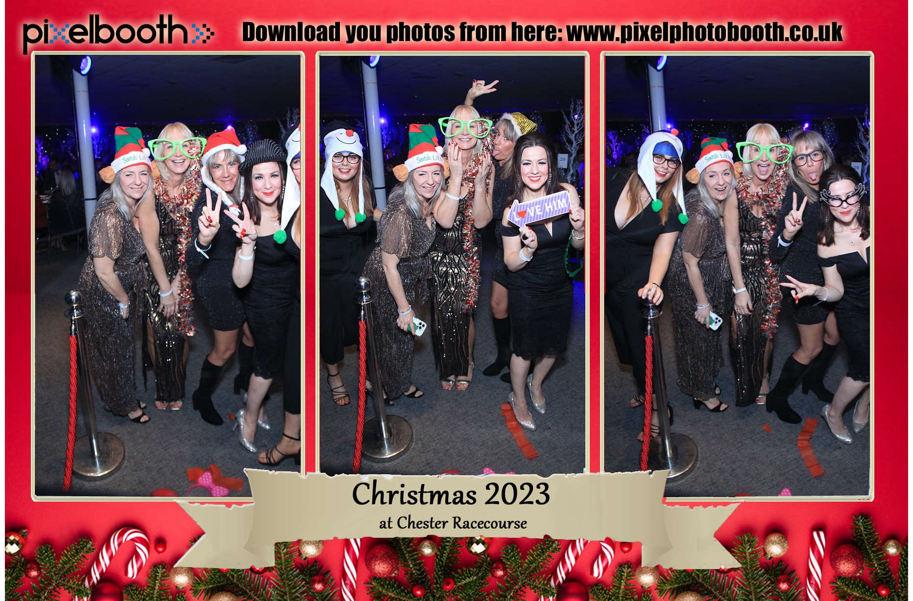 9th Dec 2023:  XMas Party night at Chester Racecourse