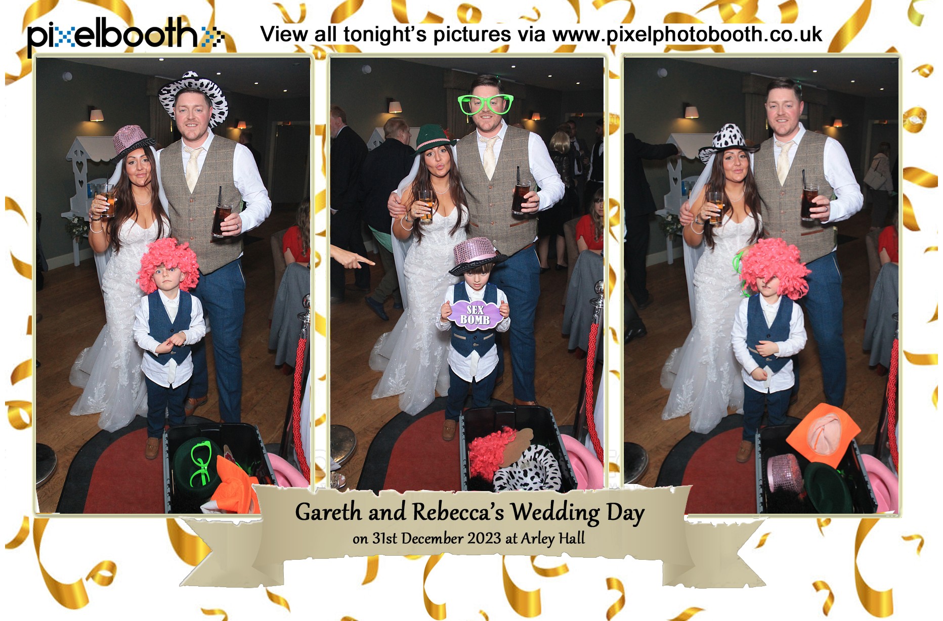 31st Dec 2023: Gareth and Rebecca's Wedding