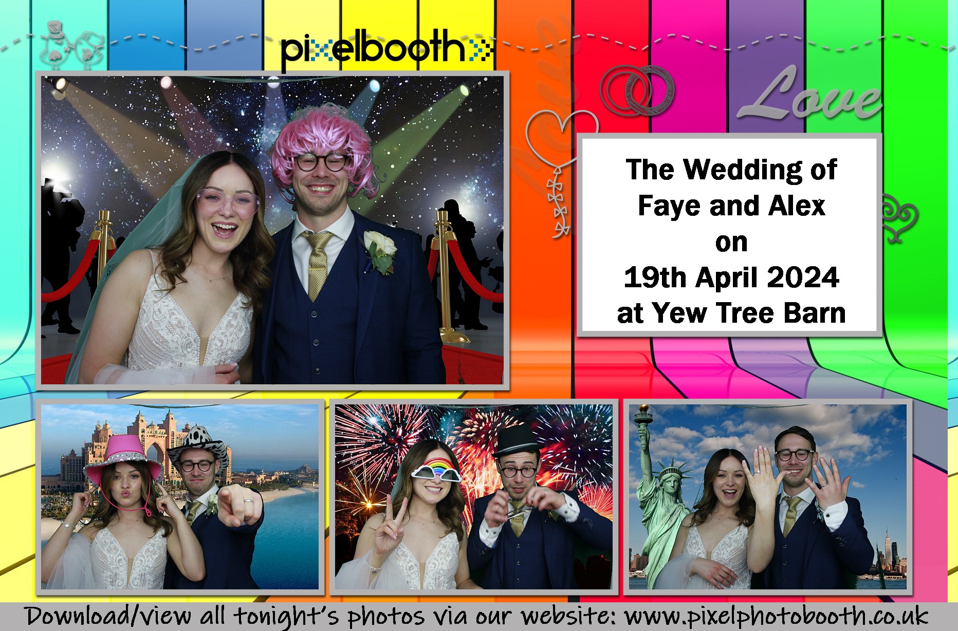 19th April 2024: Faye and Alex's Wedding at Yew Tree Barn