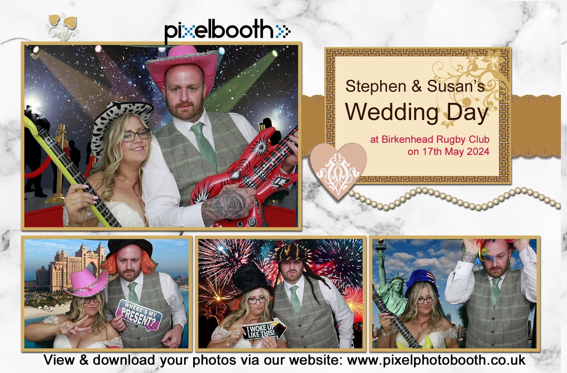 17th May 2024: Ste and Sue's Wedding at Birkenhead Rugby Club