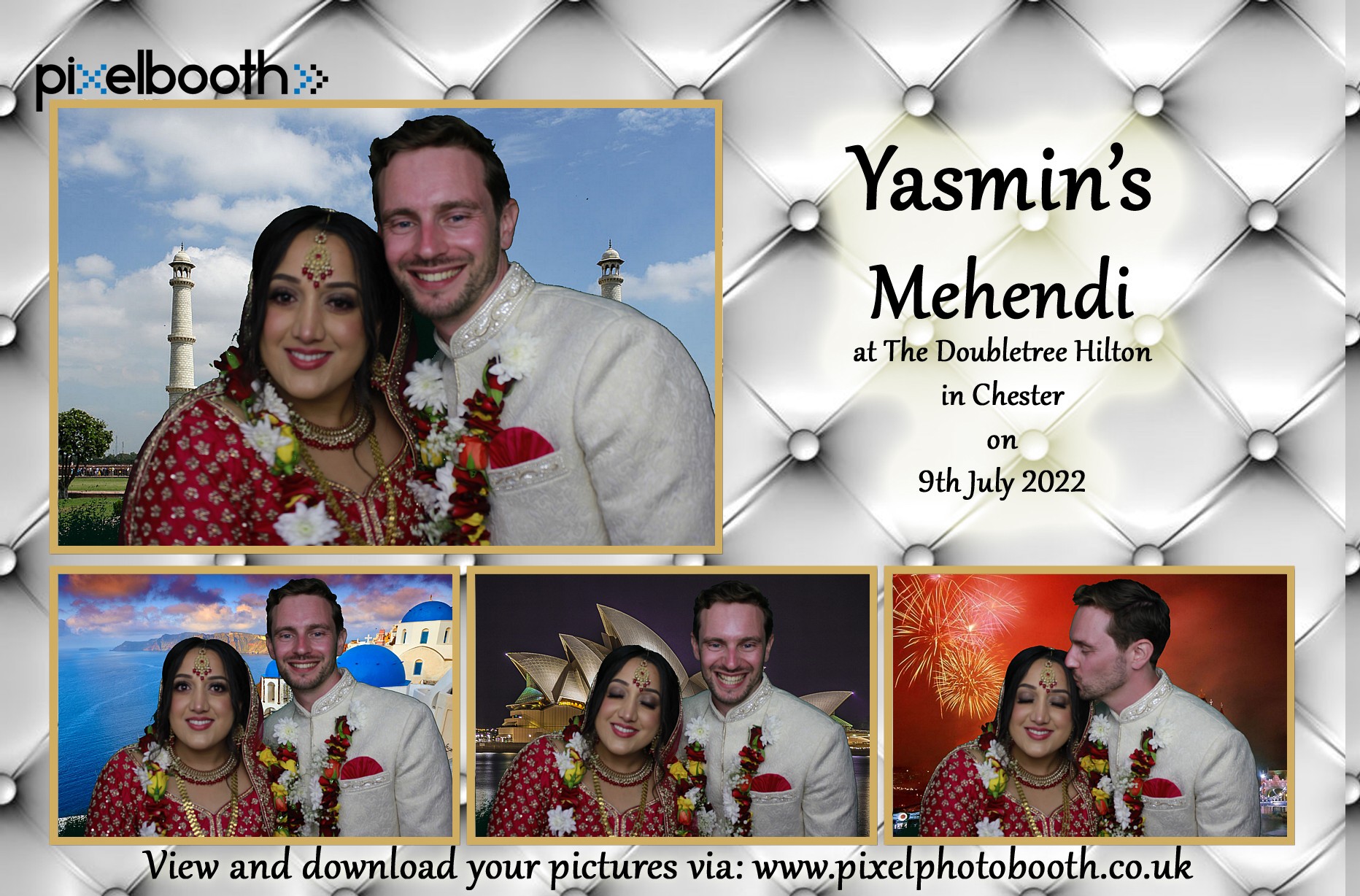 9th July 2022: Yasmin's Mehendi at The Doubletree Hilton, Chester