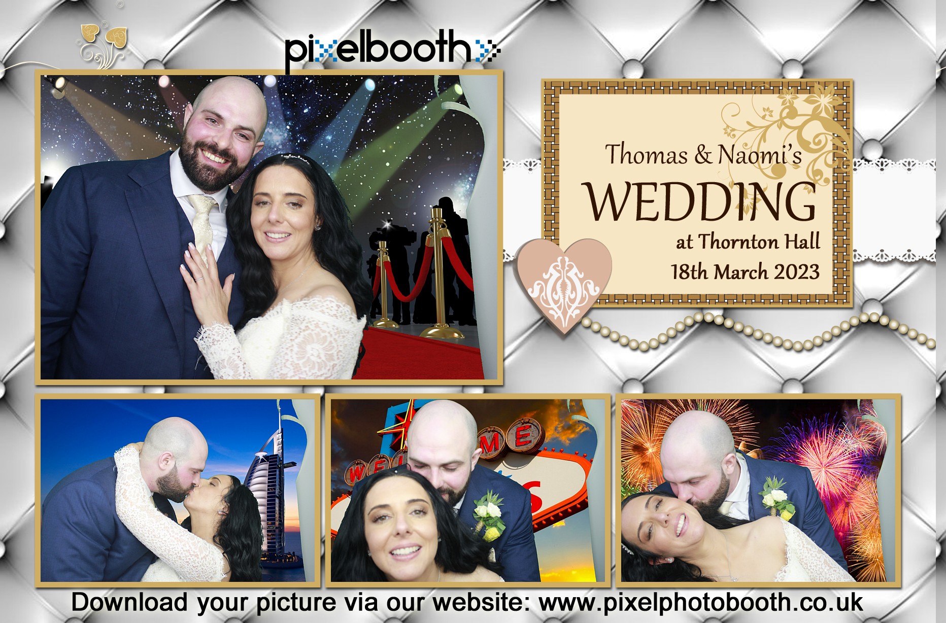 18th March 2023: Thomas and Naomi's Wedding at Thornton Hall