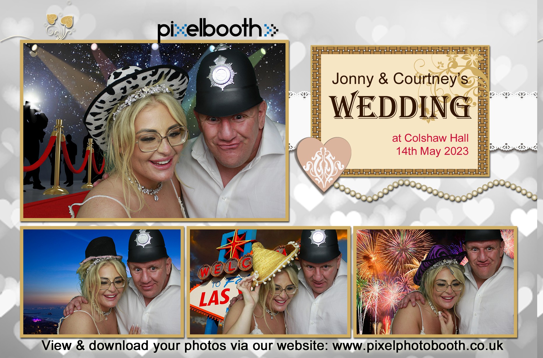 14th May 2023: Jonny and Courtney at Colshaw Hall