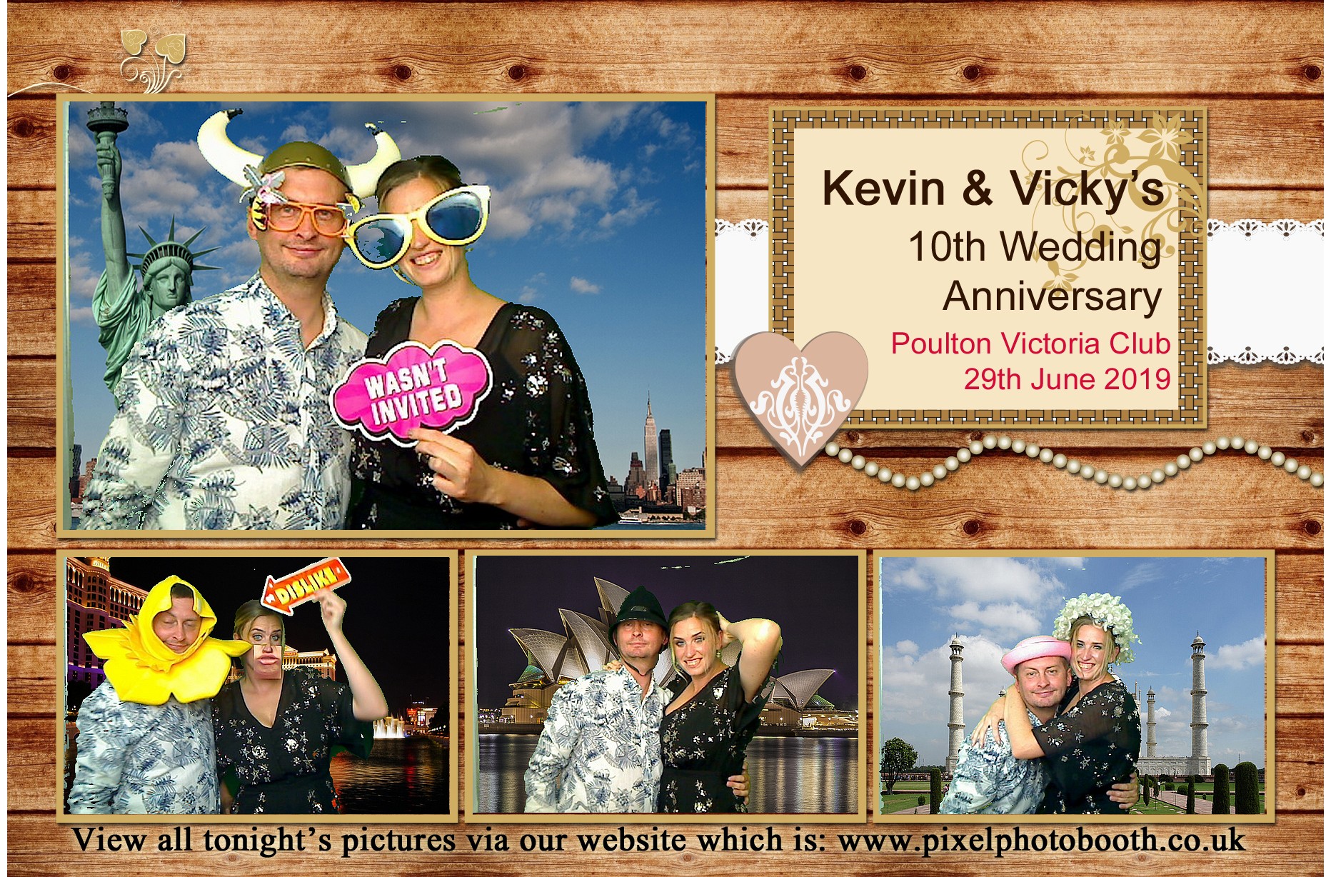 29th June 2019: Kevin and Vicky's Wedding Anniversary