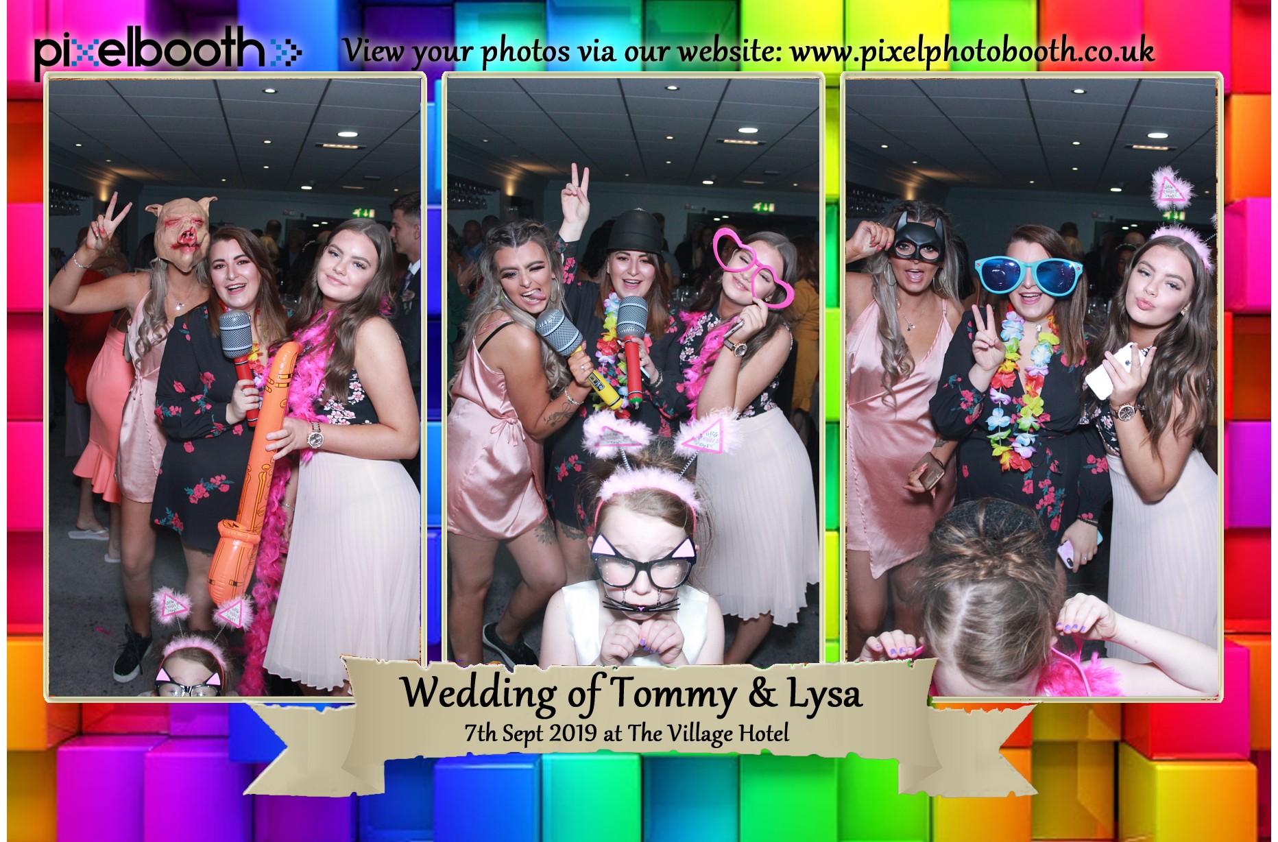 7th Sept 2019: Tommy and Lysa's Wedding at The Village Hotel