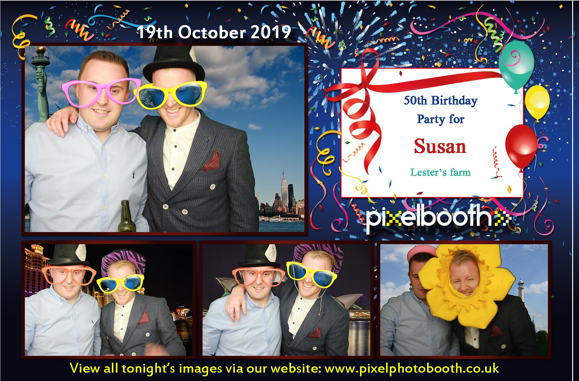 19th Oct 2019: Susan's 50th Birthday Party (More photos to follow)