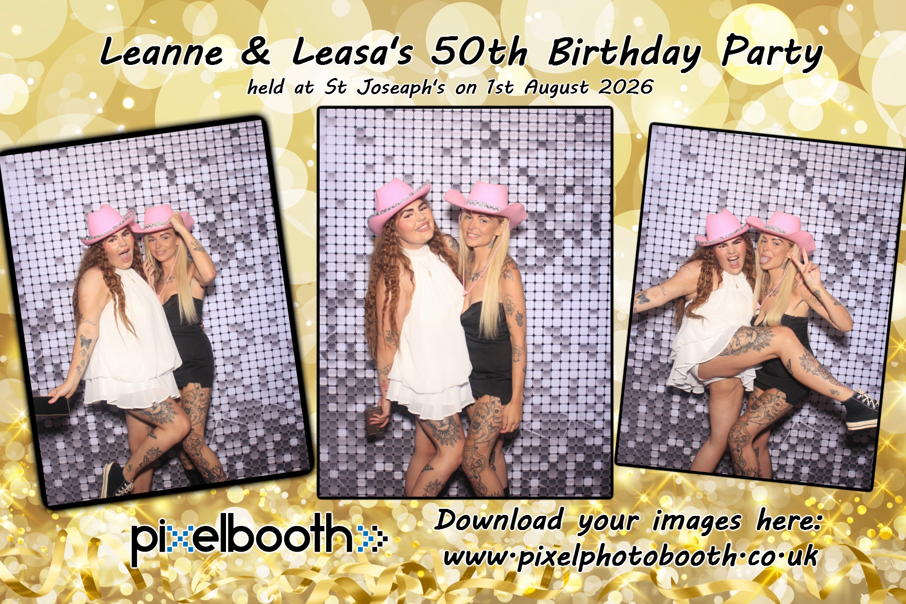 1st Aug 2026: Leanne and Leasa's Birthday