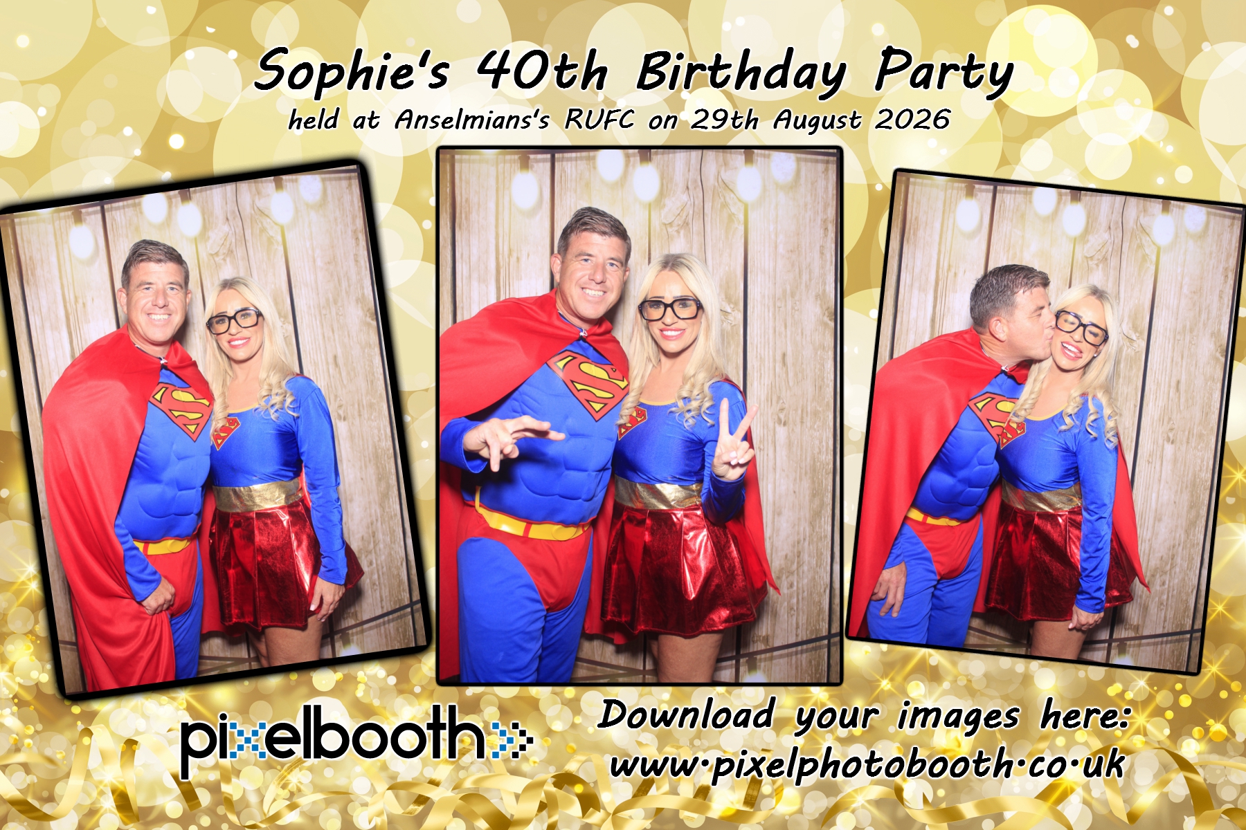 29th Aug 2026: 40th for Sophie