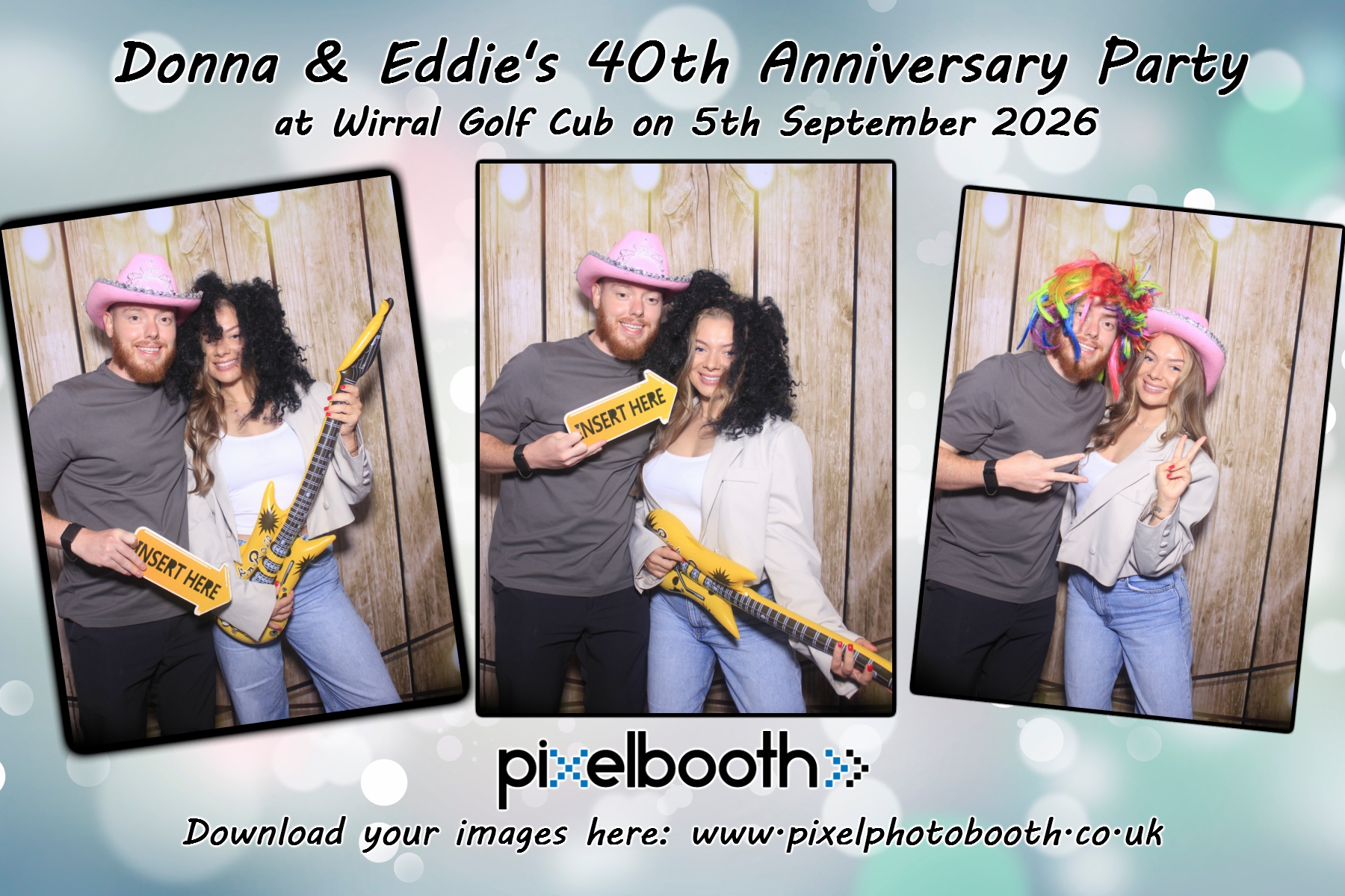 5th Sept 2026: Donn and Eddie's 40th Anniversary