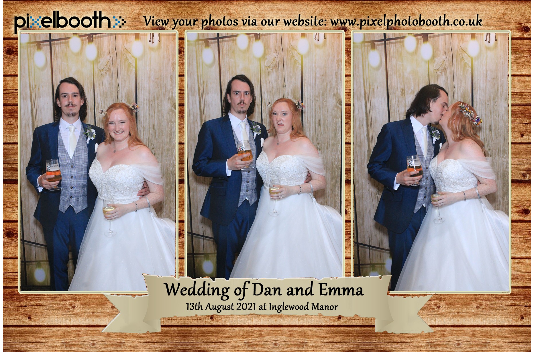 13th August 2021: Dan and Emma's Wedding at Inglewood Manor