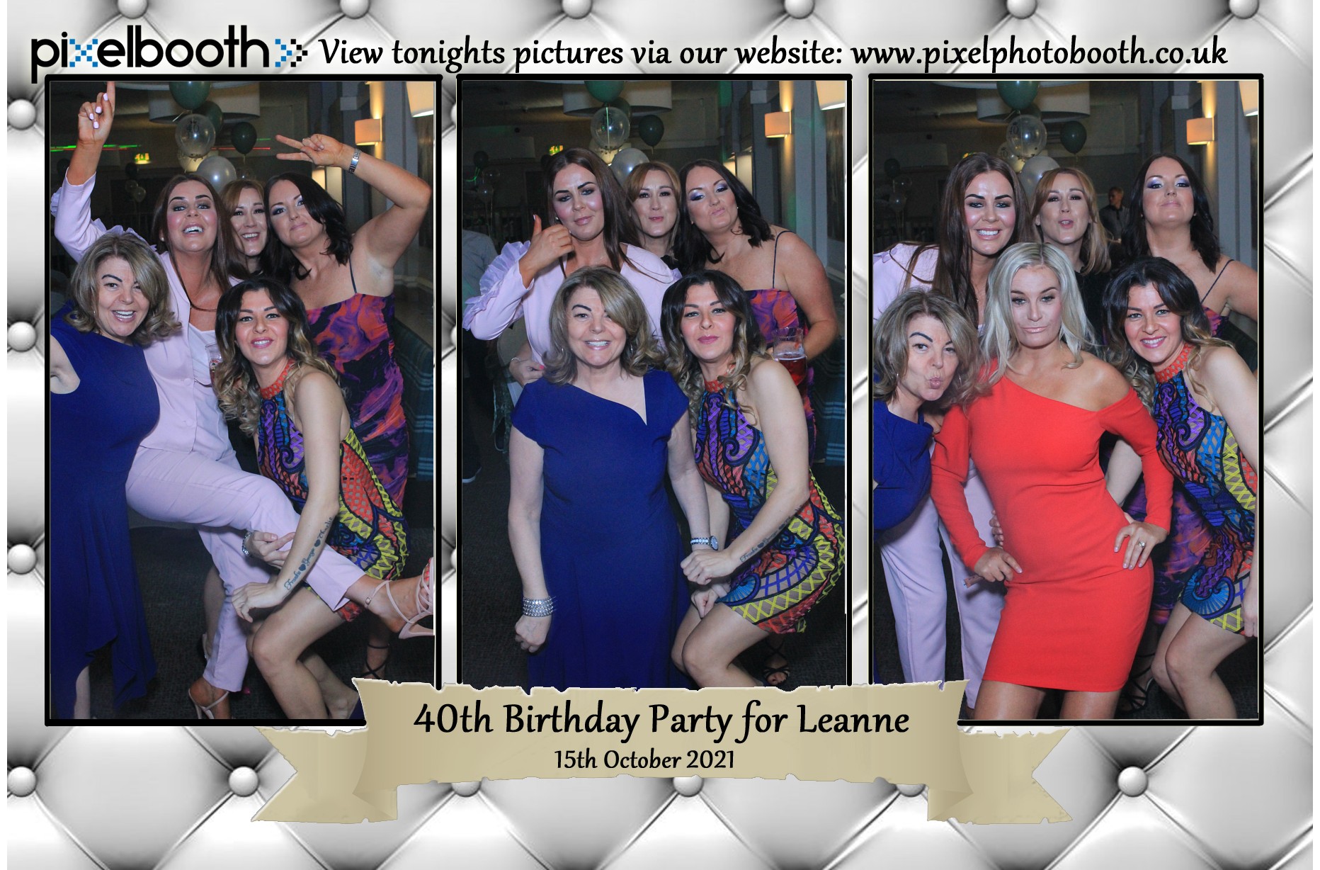 15th Oct 2021: Leanne's 40th Birthday Party at St Aiden's, Huyton