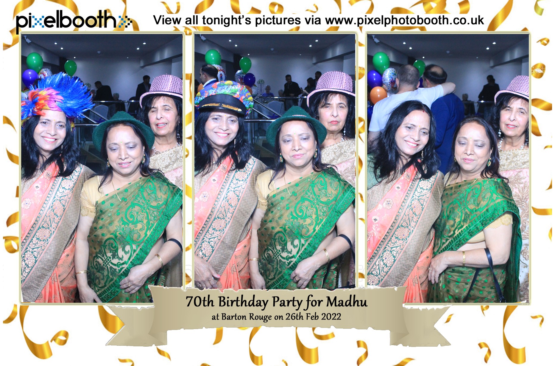 28th Feb 2022: 70th Birthday Party for Madhu