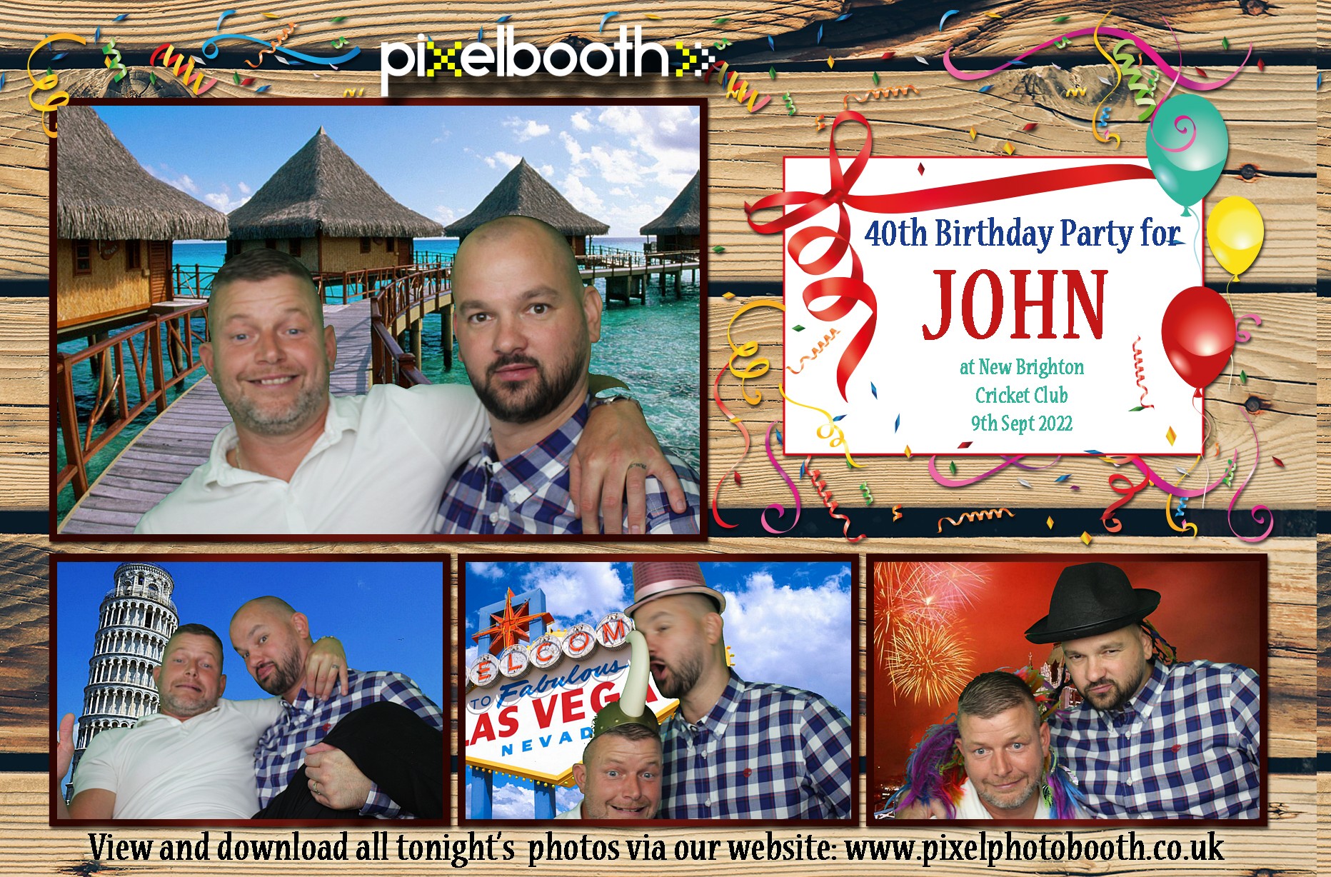 9th Sept 2022: John's 40th Birthday Party