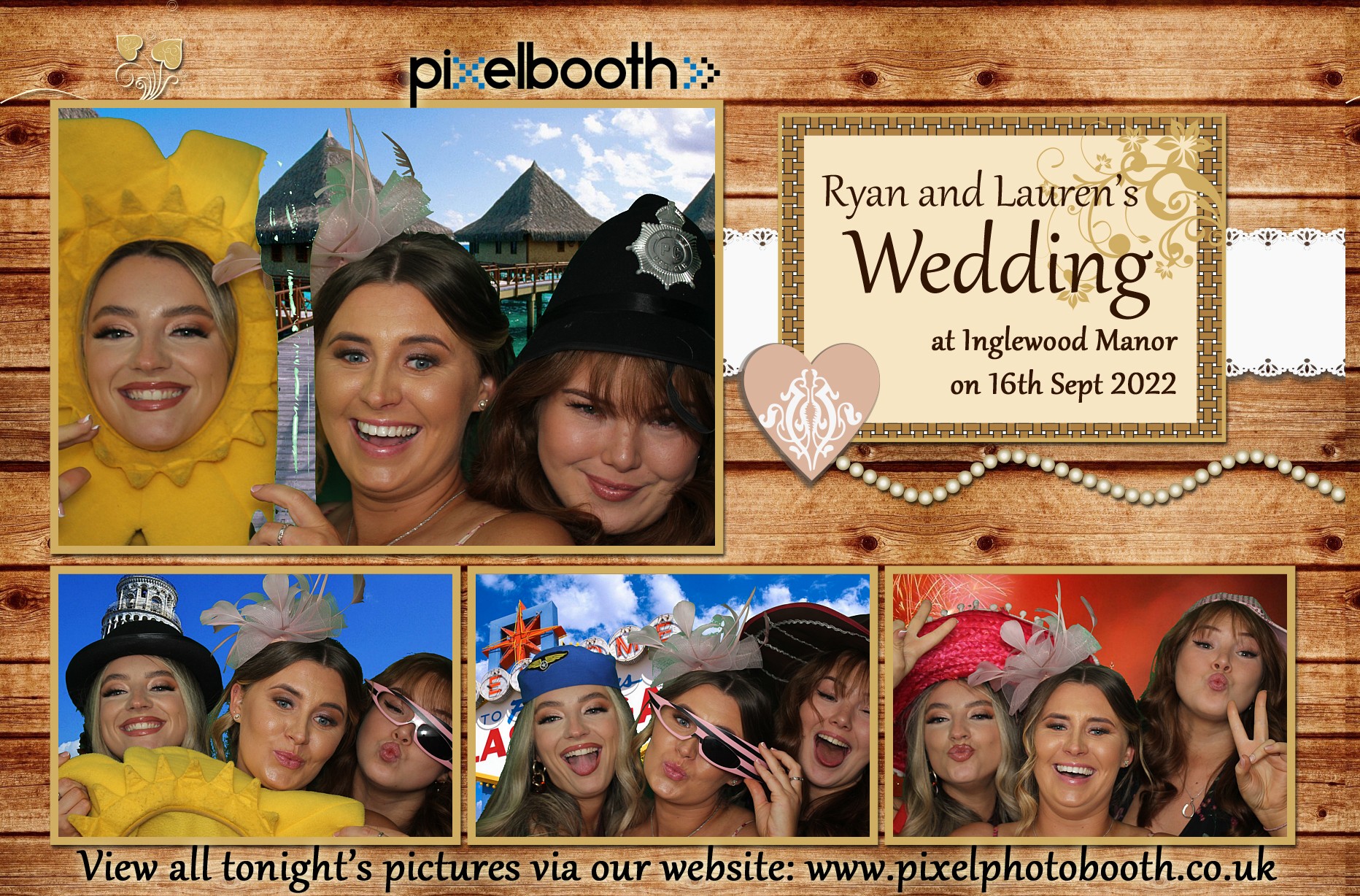 16th Sept 2022: Ryan and Lauren's Wedding