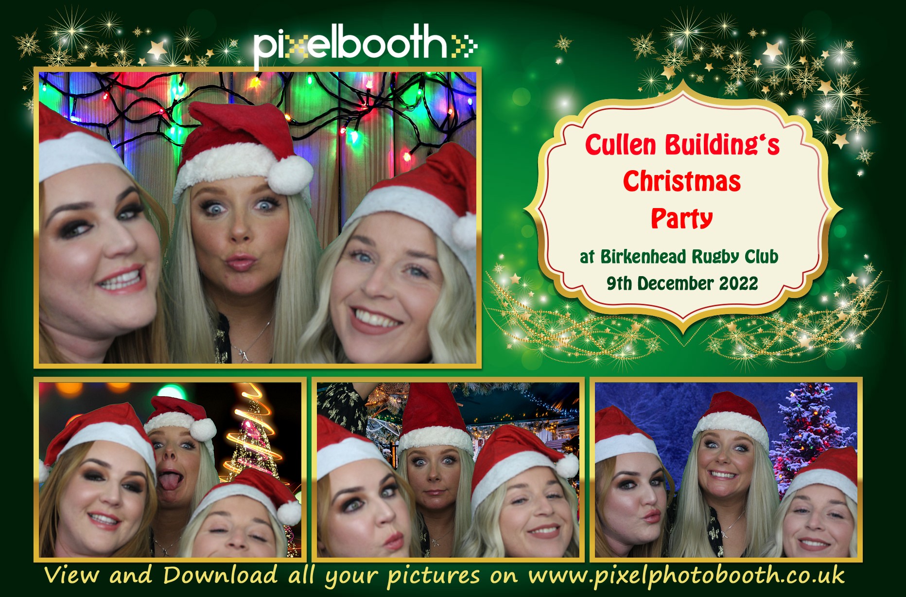 9th Dec 2022: Cullen Buildings XMas Party at Birkenhead Rugby club