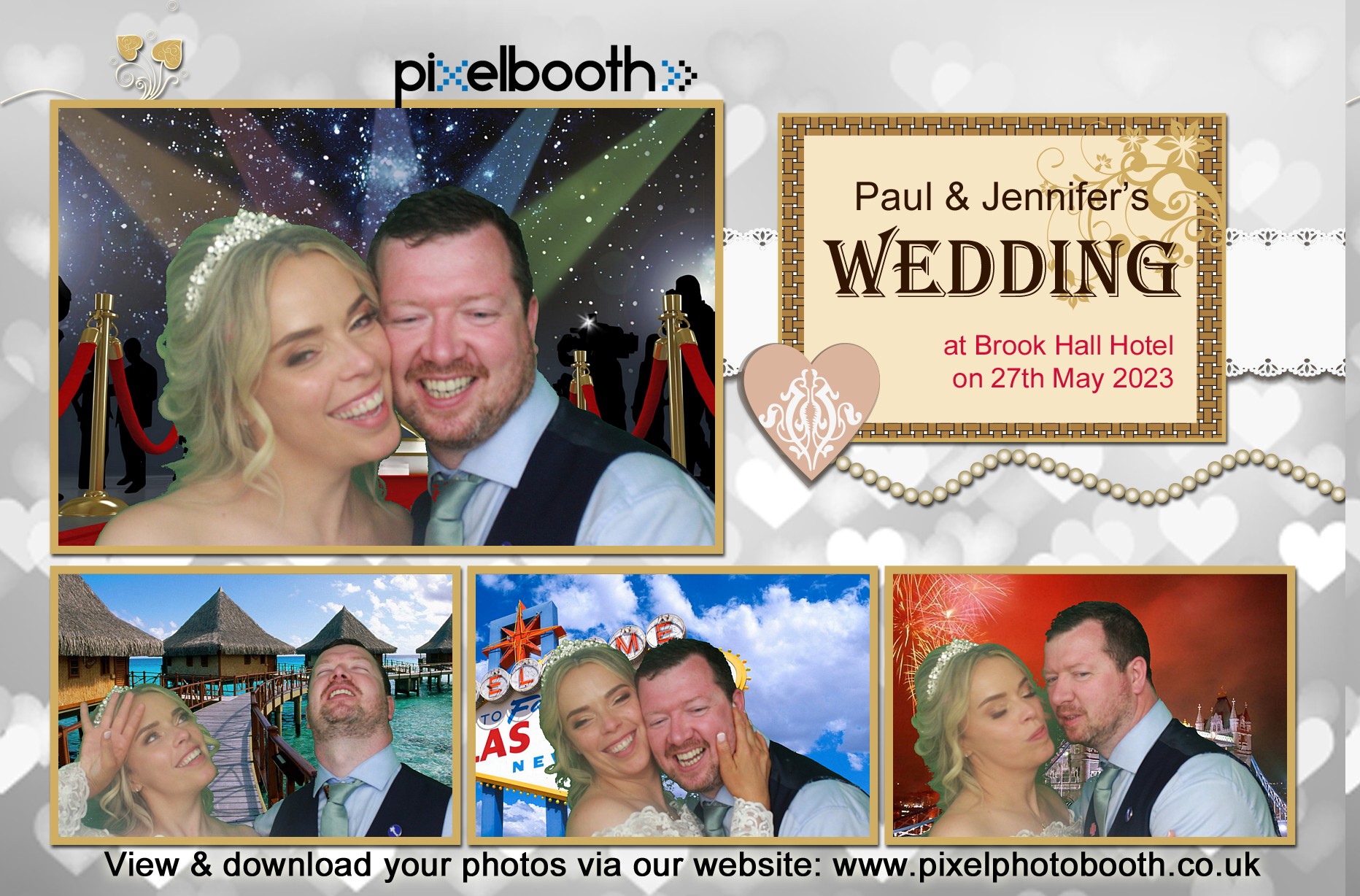 27th May 2023: Paul and Jennifer's Wedding at Brook Hall Hotel