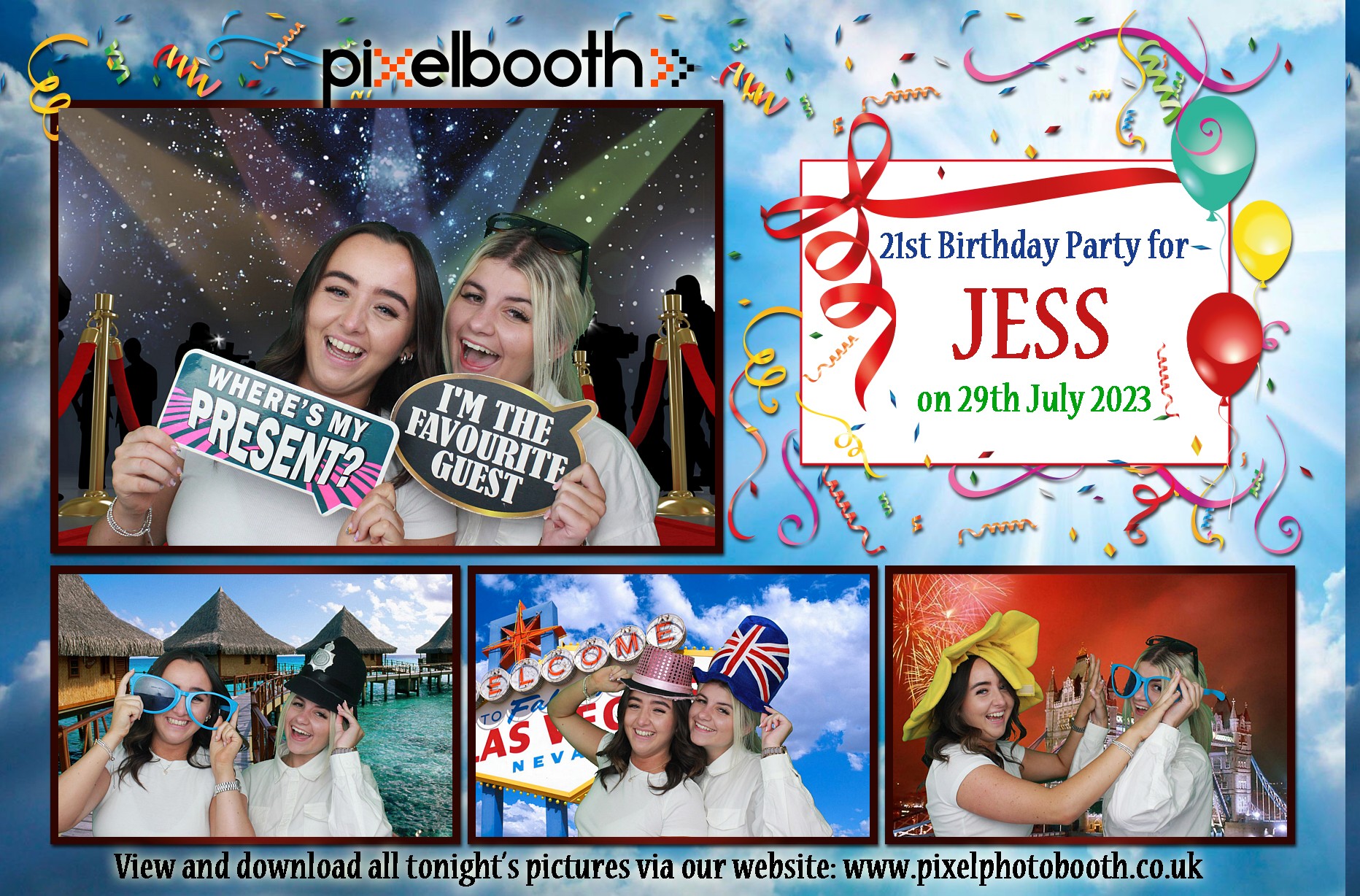 29th July 2023: 21st Birthday Party for Jess