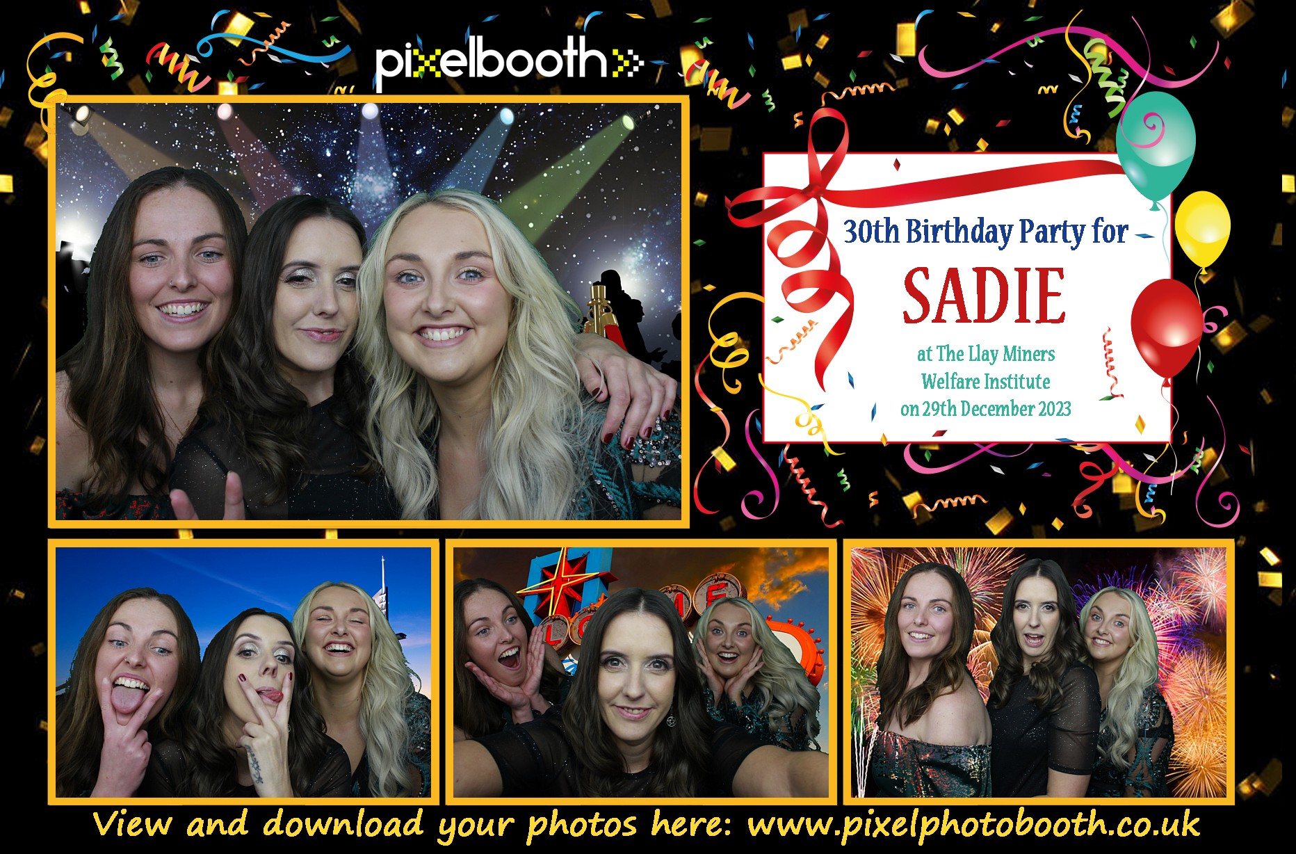 29th Dec 2023: Sadie's 30th Birthday Party