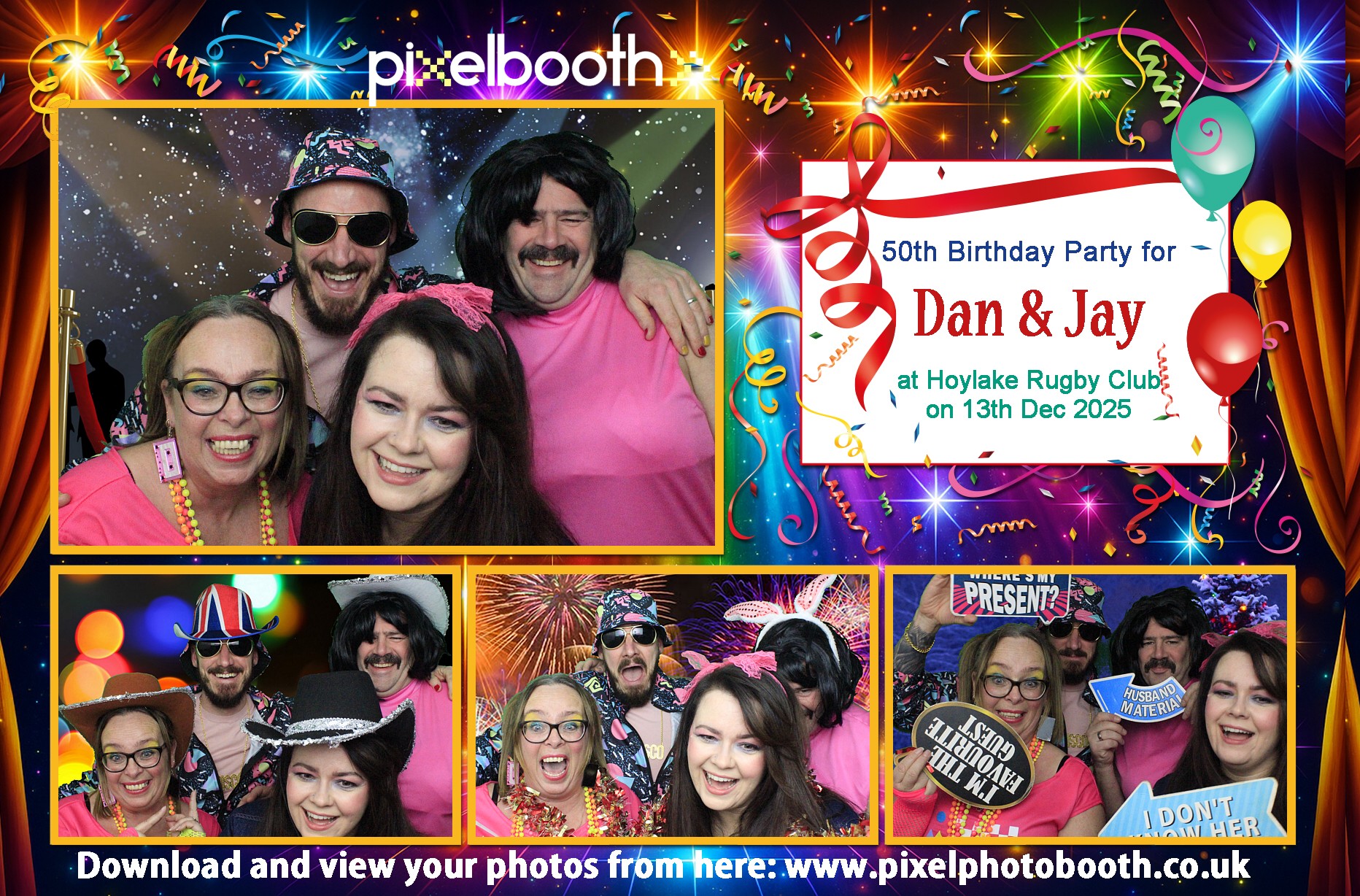 13th Dec 2025: 50th for Dan and Jay