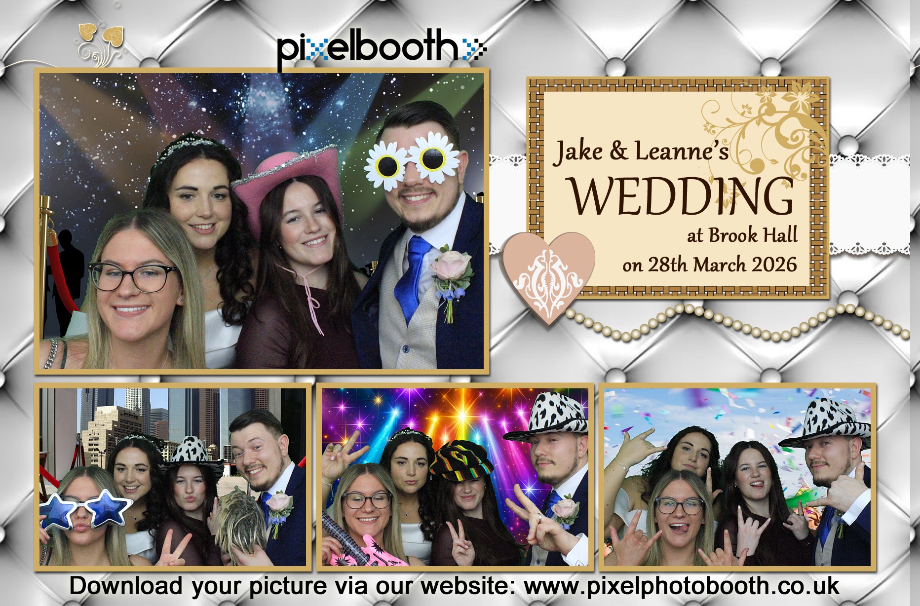 28th March 2026: Jake and Leanne's Wedding