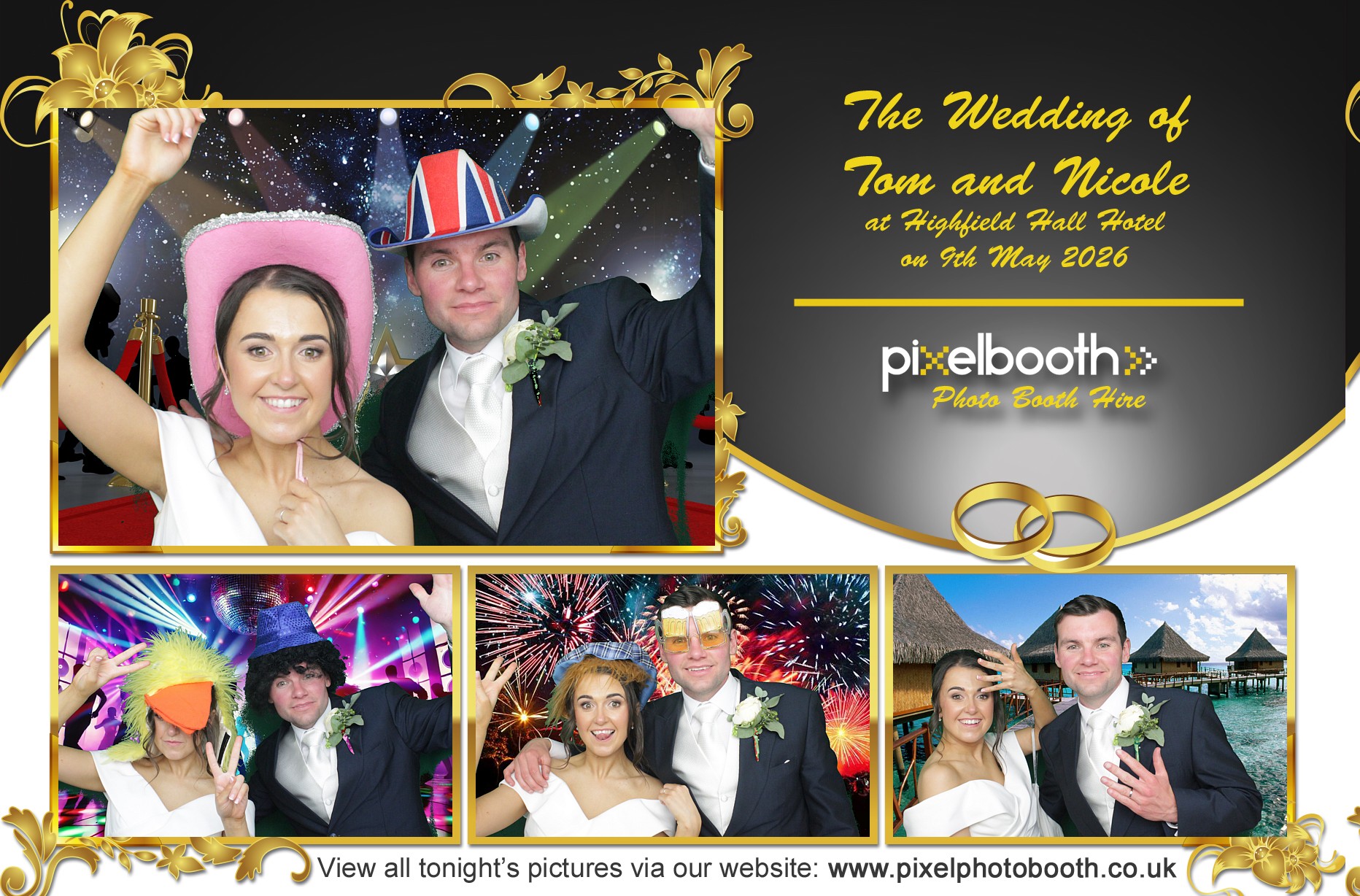 9th May 2026: Nicole and Tom's Wedding