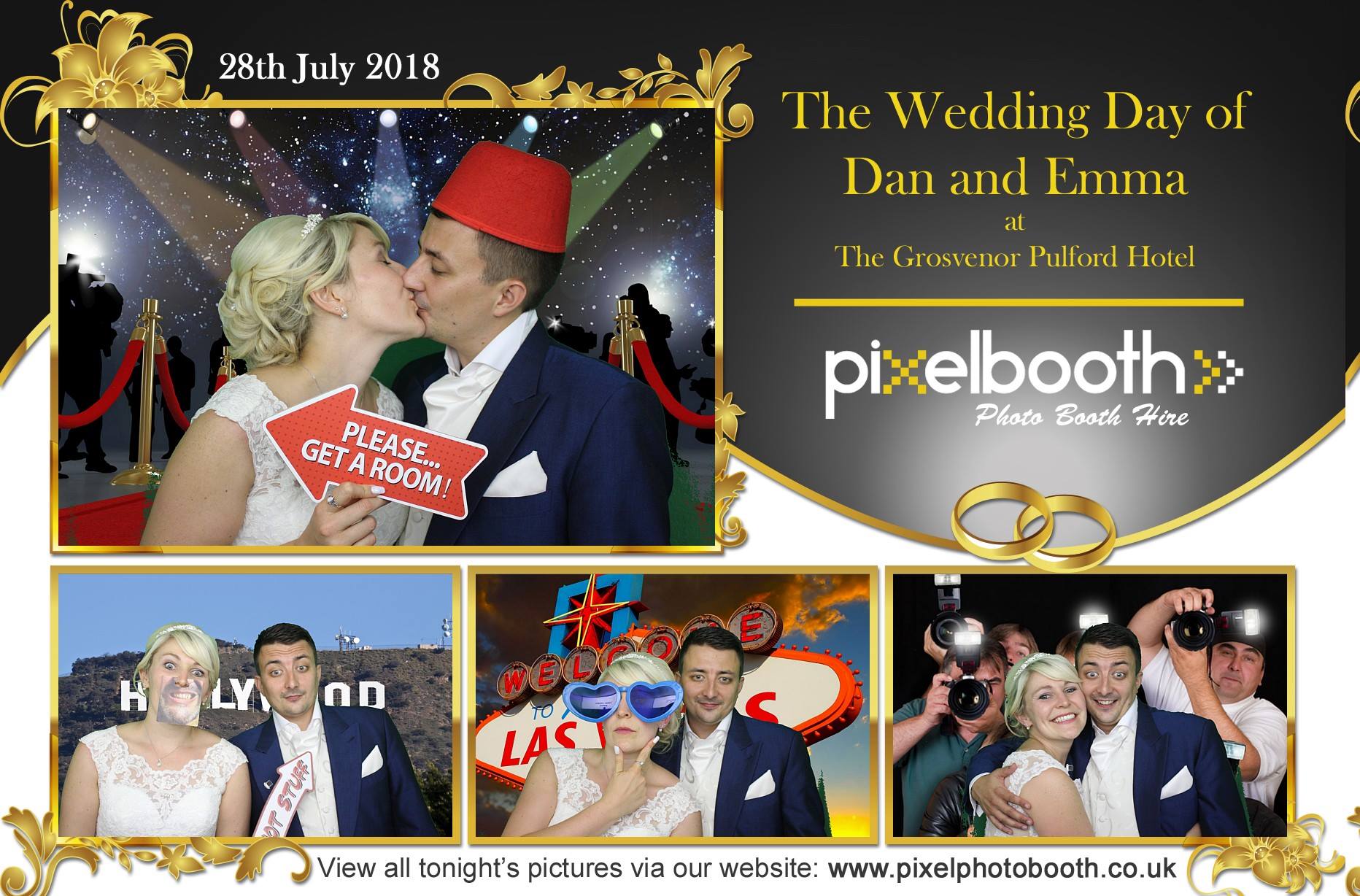 28th July 2018: Dan and Emma's Wedding at Grosvenor Pulford