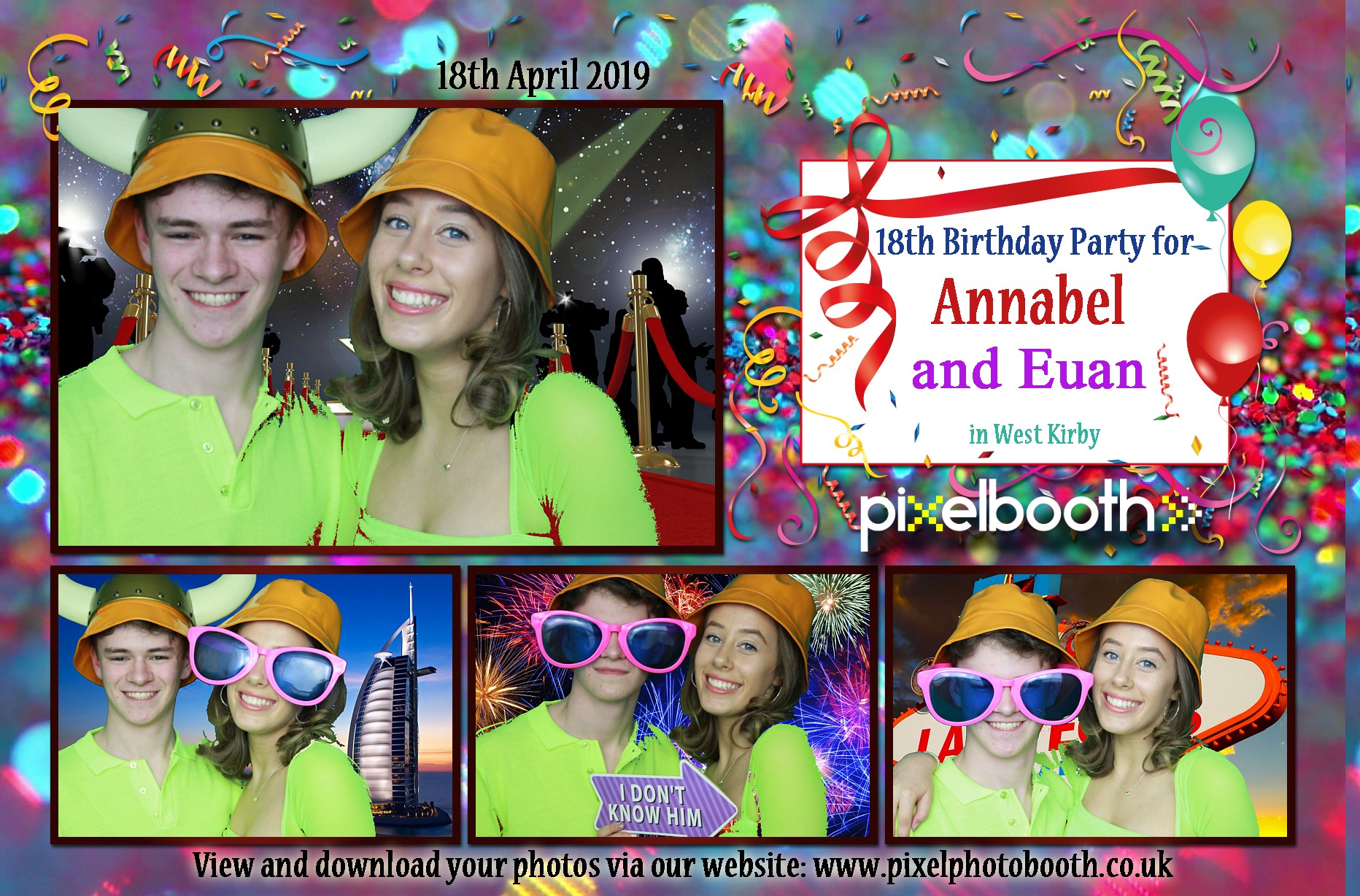 18th April 2019: Joint 18th Birthday for Annabel and Euan